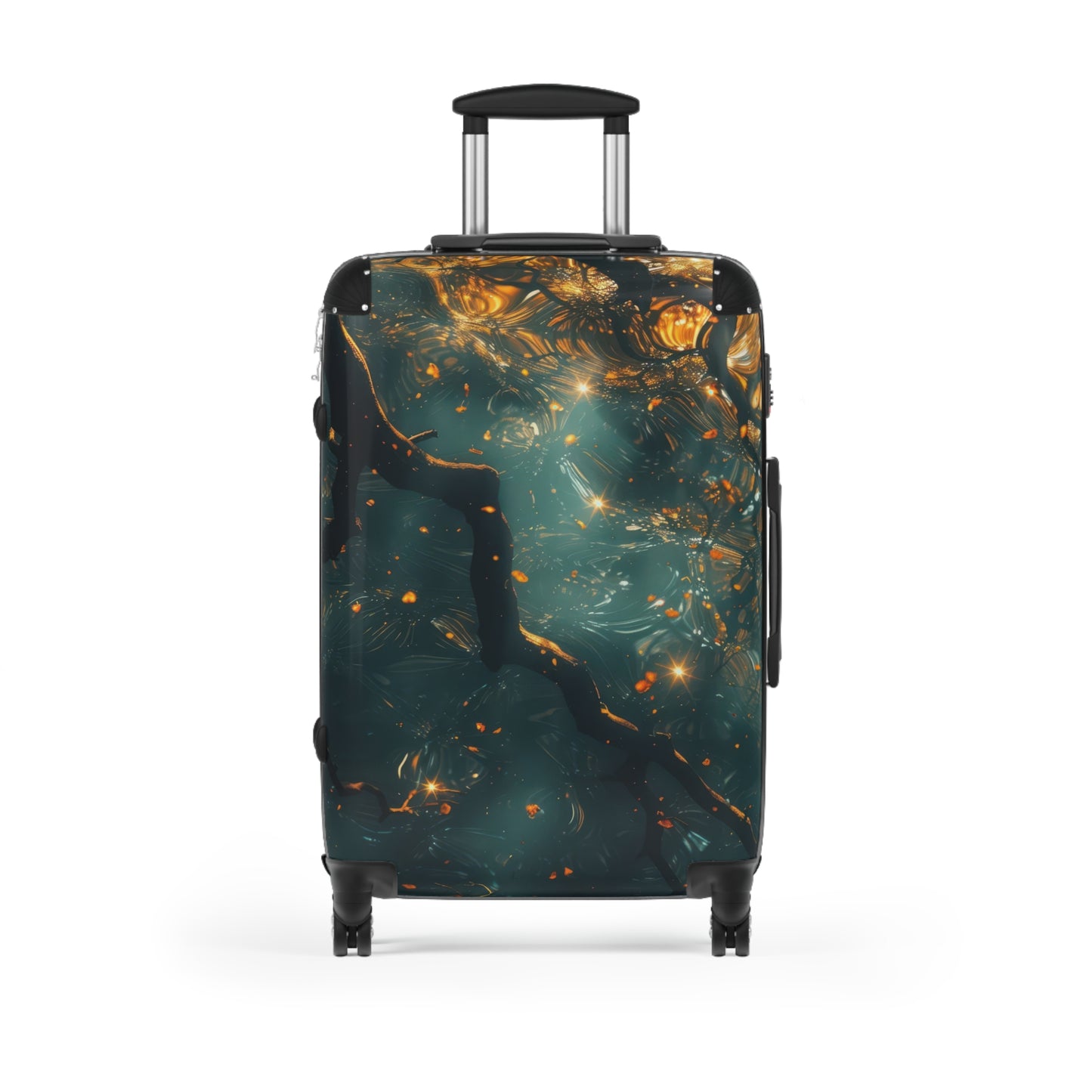 Nature Serene Intertwining Art Carry-On Suitcase - Stylish Luggage for Travelers