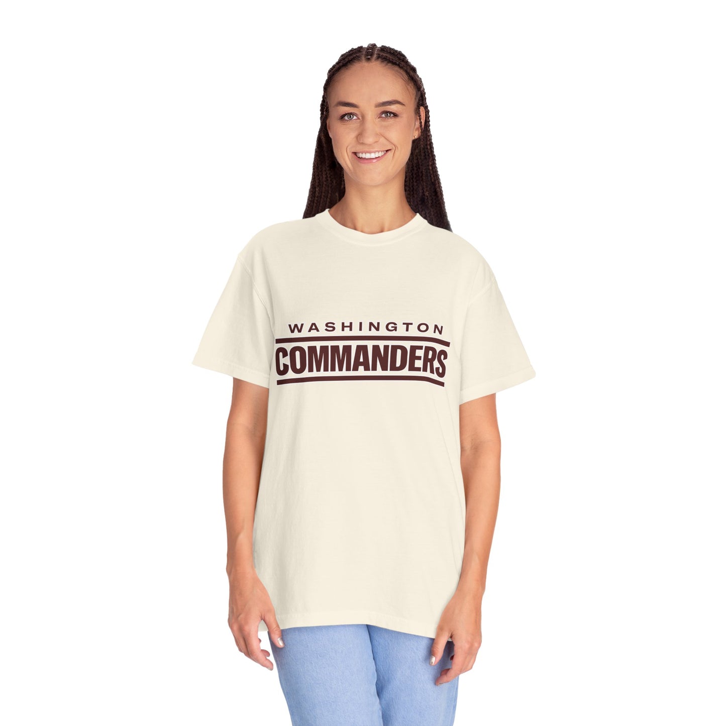 Washington Commanders Nation Garment-Dyed T-Shirt – Premium Cotton Tee for Customization