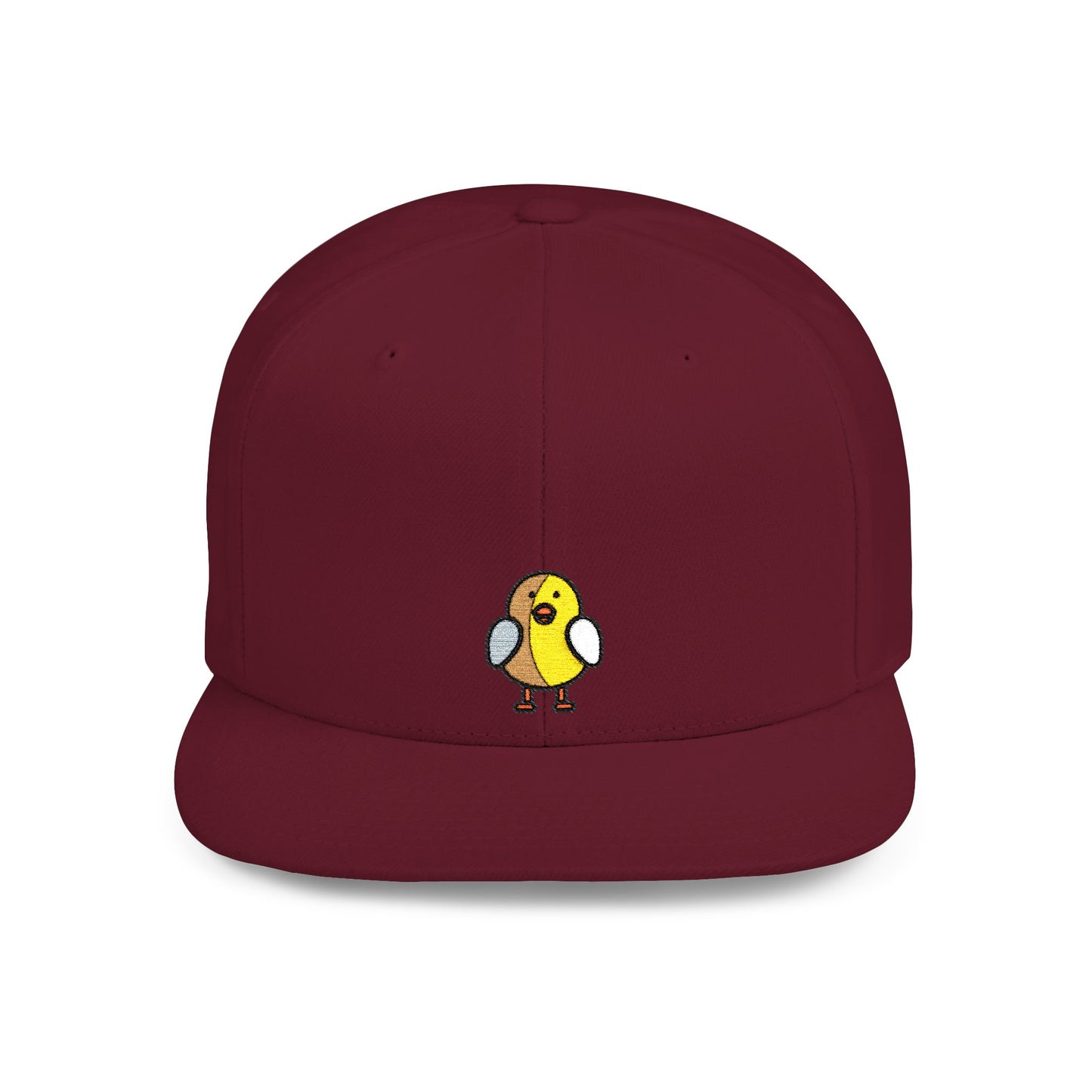 Icons Embroidered Chicks Flat Bill Snapback – Lightweight, Custom Fit, Premium Quality