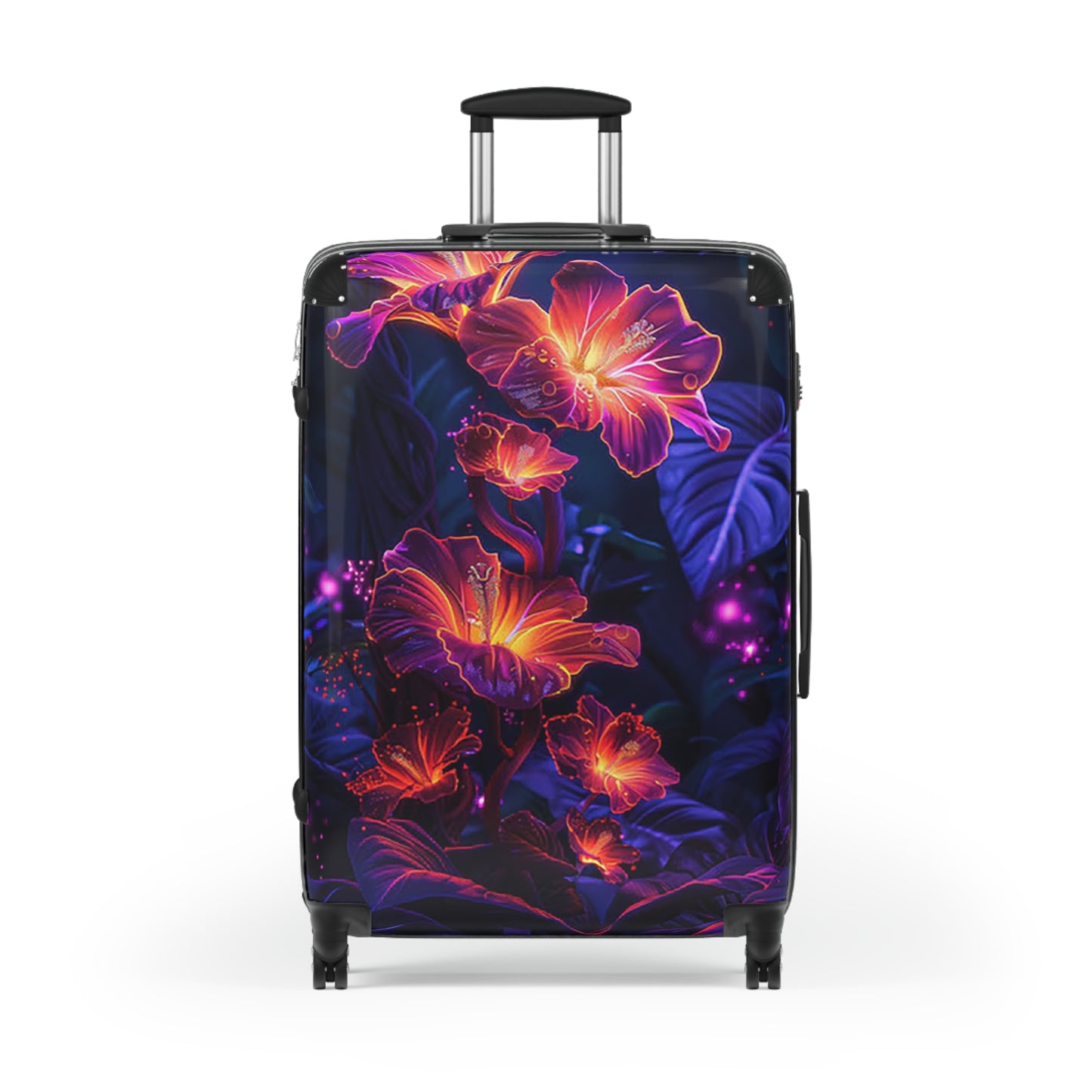 Nature Flowers Floral Colorful Set Art Carry-On Suitcase - Stylish Luggage for Travelers