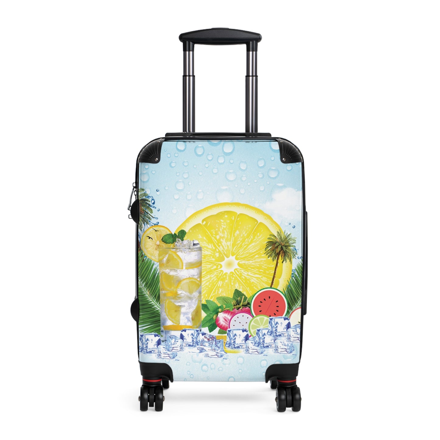 Nature Summer Ice Cube Art Carry-On Suitcase - Stylish Luggage for Travelers