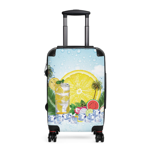 Nature Summer Ice Cube Art Carry-On Suitcase - Stylish Luggage for Travelers