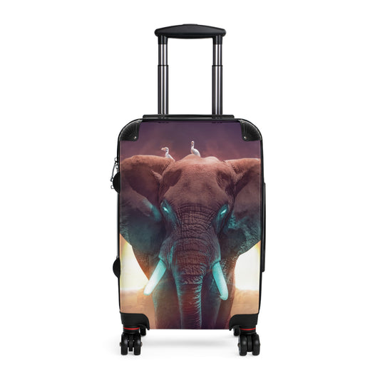 Art Elephant Dream Mysterious Carry-On Suitcase - Stylish Luggage for Travelers