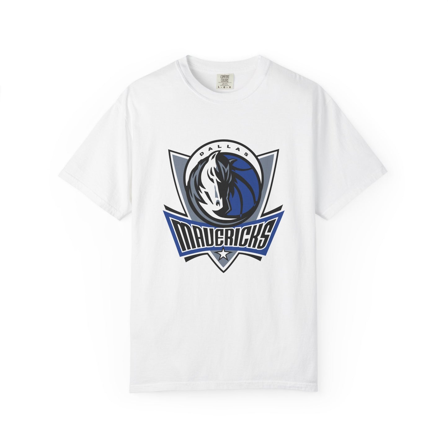 Dallas Mavericks Garment-Dyed T-Shirt – Premium Cotton Tee for Customization
