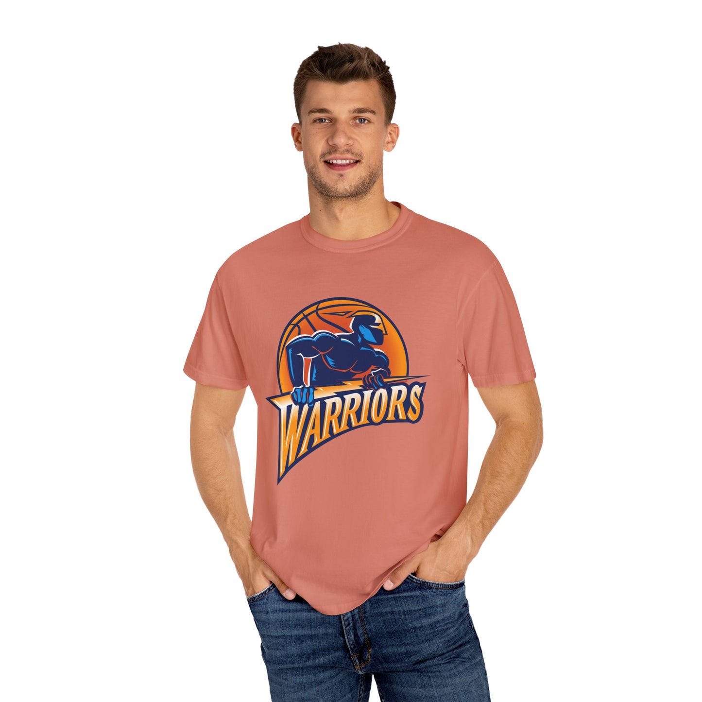 Golden State Warriors Game Day Garment-Dyed T-Shirt – Premium Cotton Tee for Customization