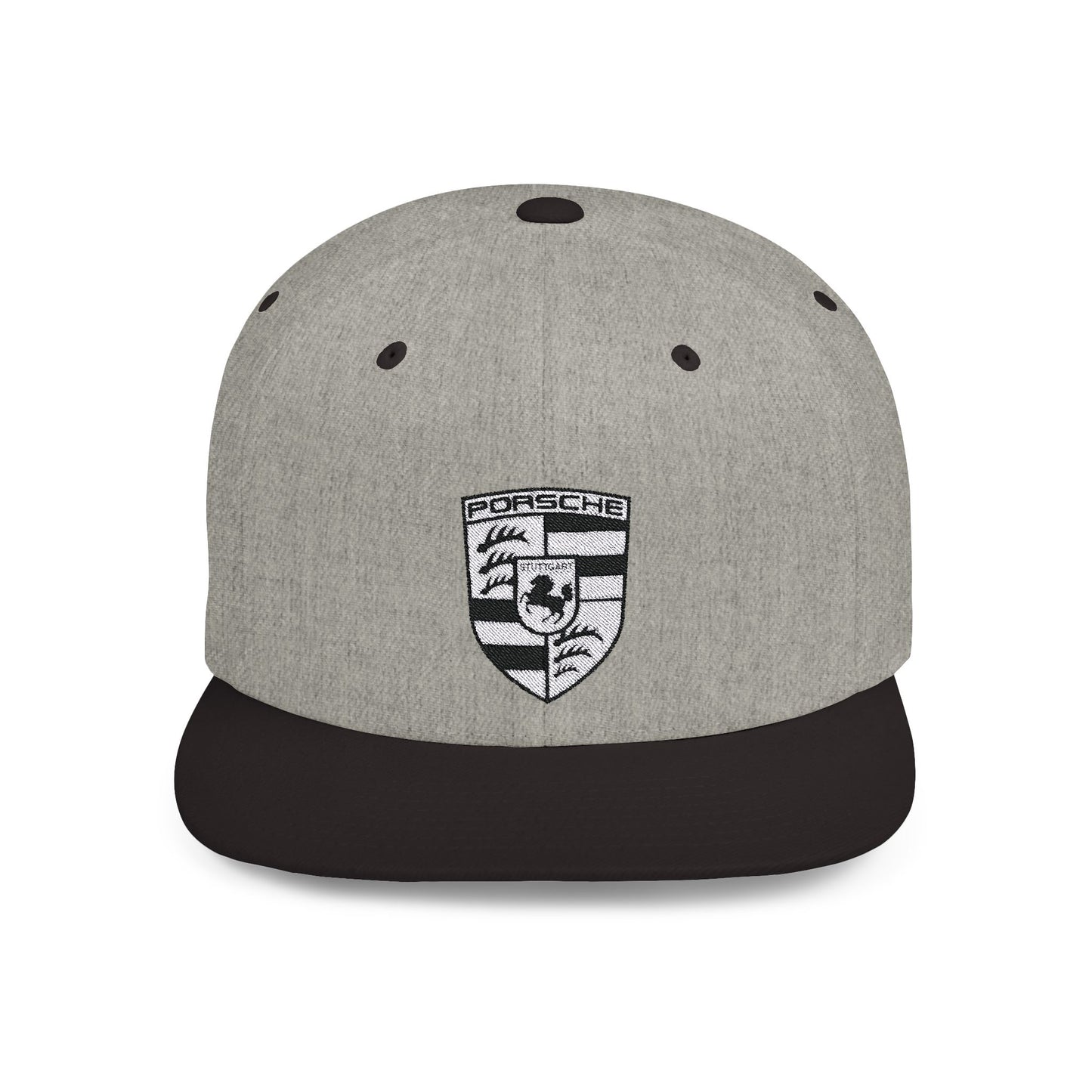 Porsche Flat Bill Snapback – Lightweight, Custom Fit, Premium Quality
