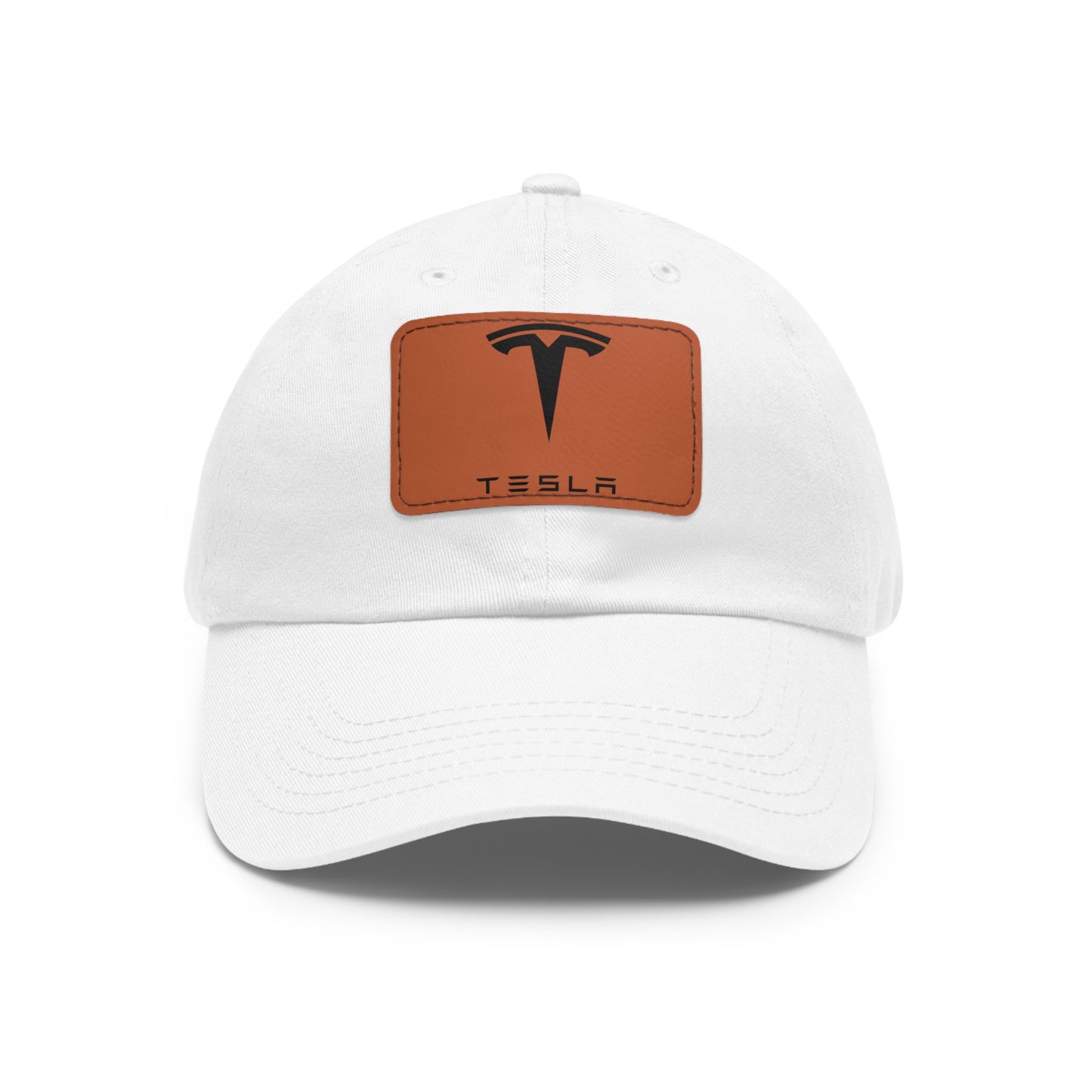 Dad Leather Patch Hat Tesla  – Timeless Style, Perfect Fit