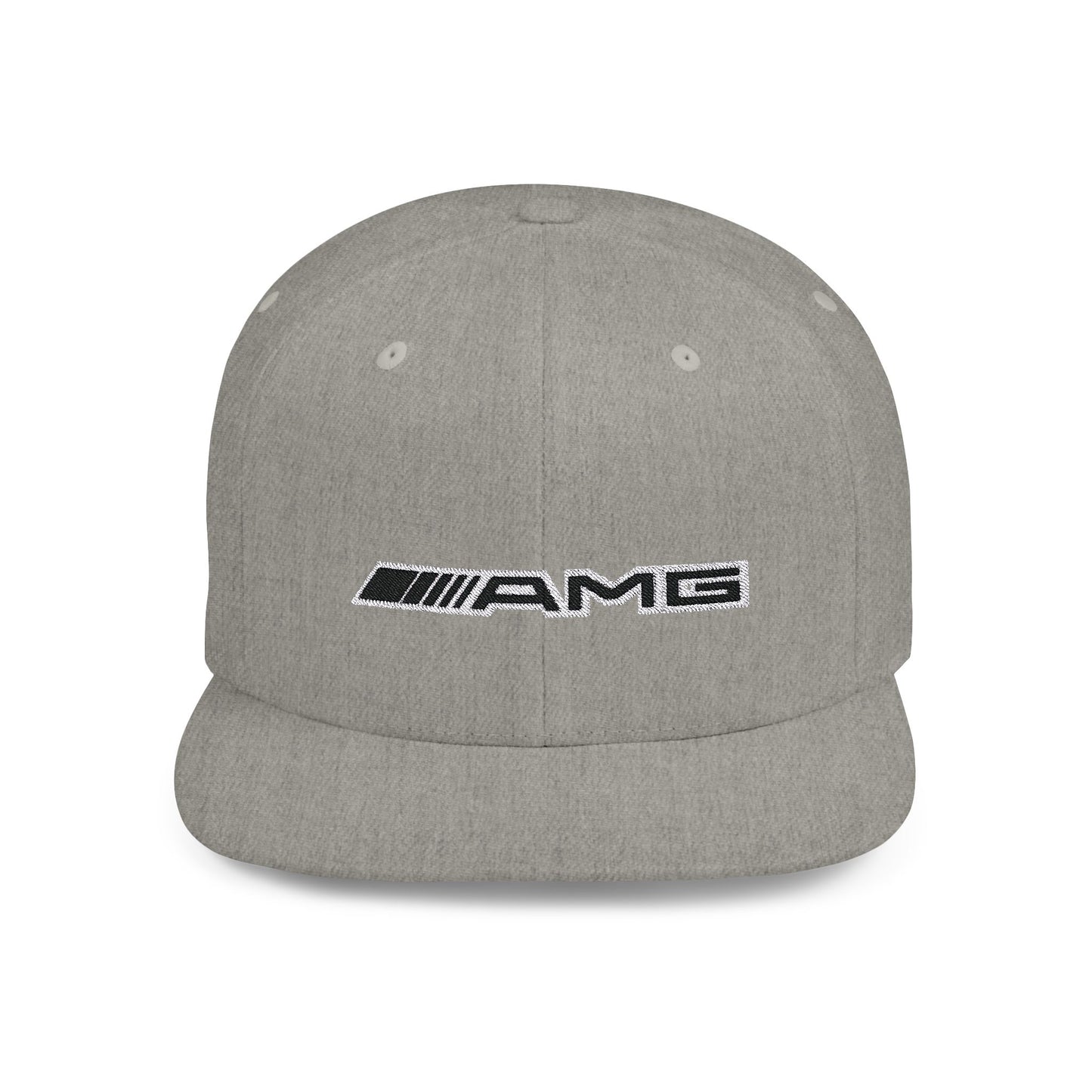 AMG Flat Bill Snapback – Lightweight, Custom Fit, Premium Quality