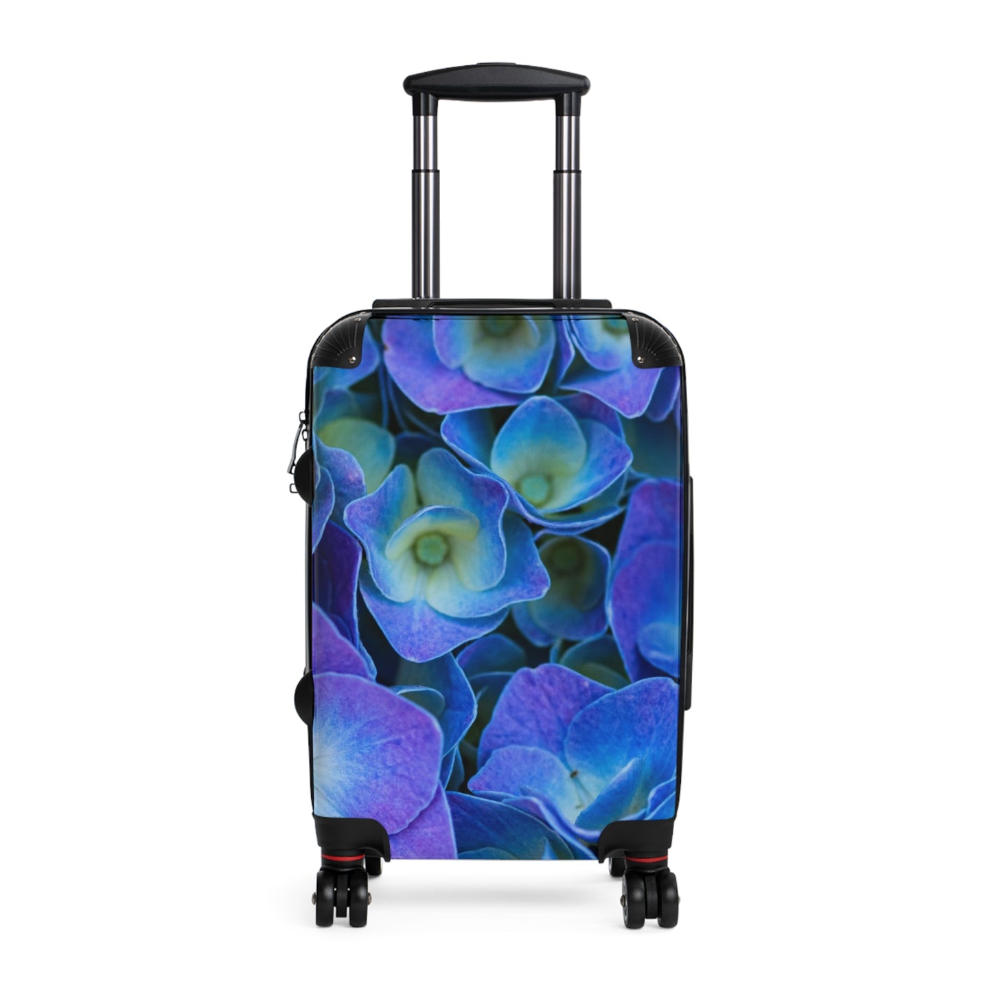 Nature Flowers Floral Hydrangea Art Carry-On Suitcase - Stylish Luggage for Travelers