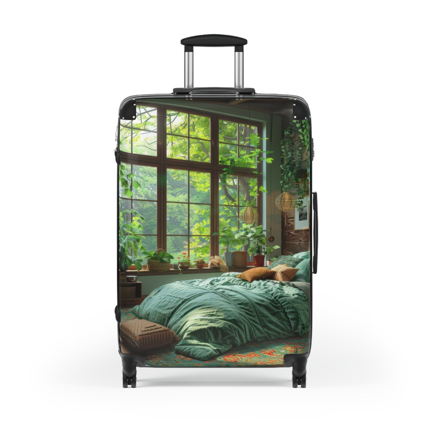 Nature Cozy Bedroom Art Carry-On Suitcase - Stylish Luggage for Travelers