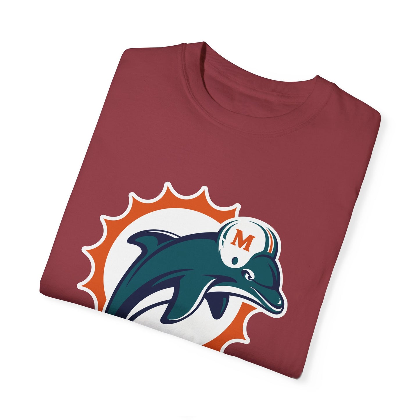 Miami Dolphins Gear Garment-Dyed T-Shirt – Premium Cotton Tee for Customization