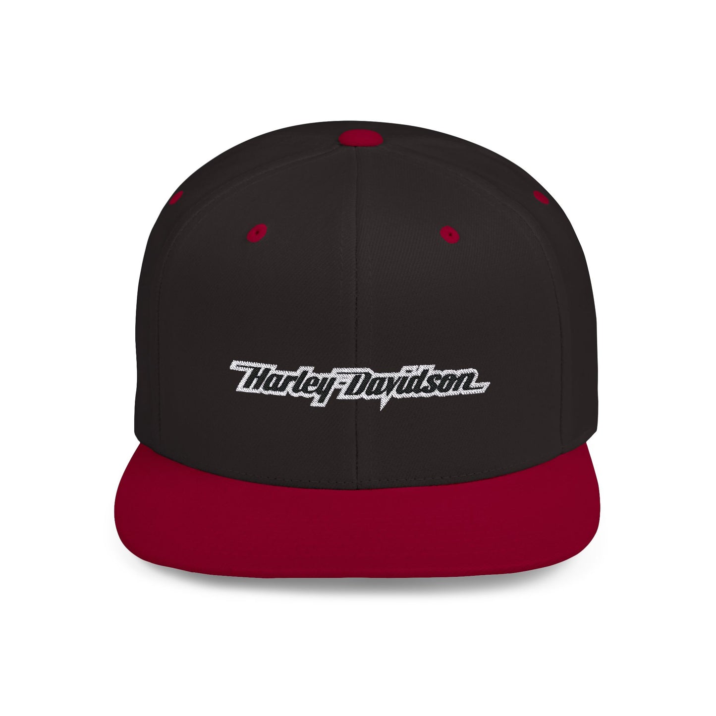 Harley Davidson Motor Flat Bill Snapback – Lightweight, Custom Fit, Premium Quality