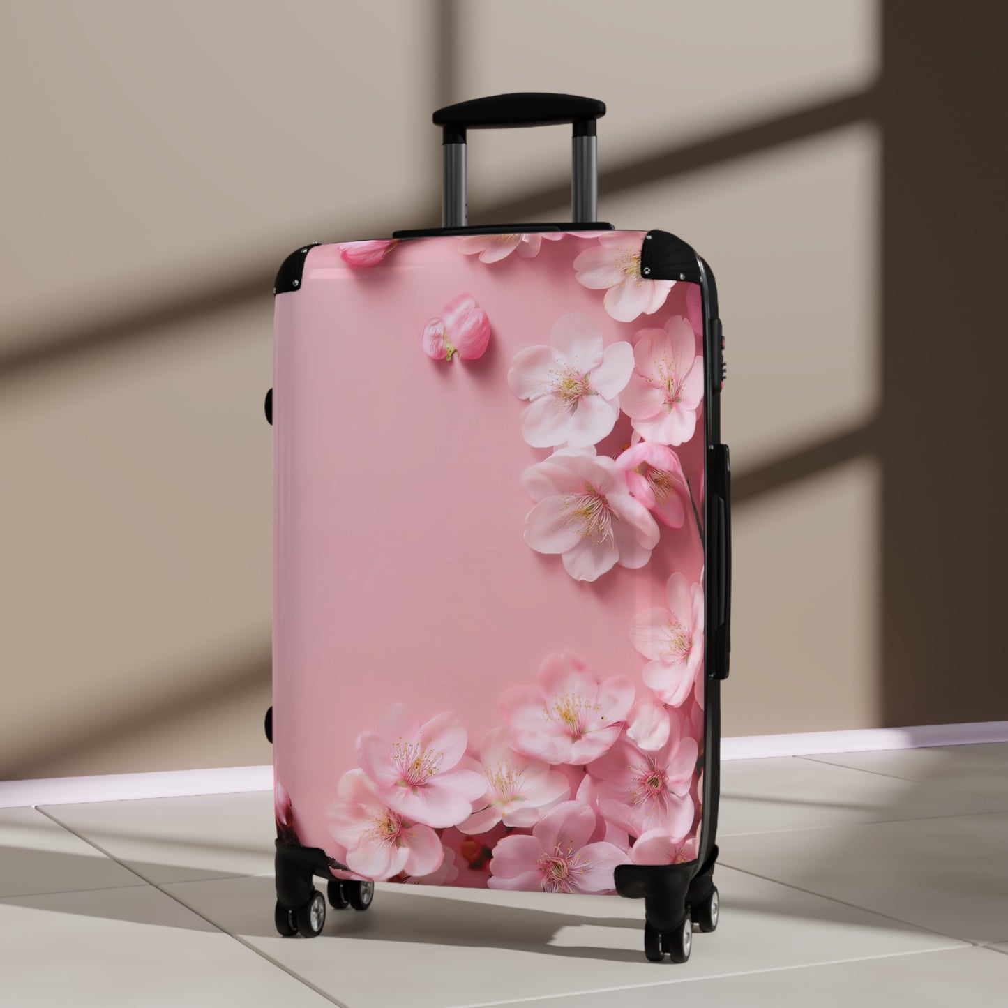 Nature Flowers Floral Cherry Blossom Art Carry-On Suitcase - Stylish Luggage for Travelers