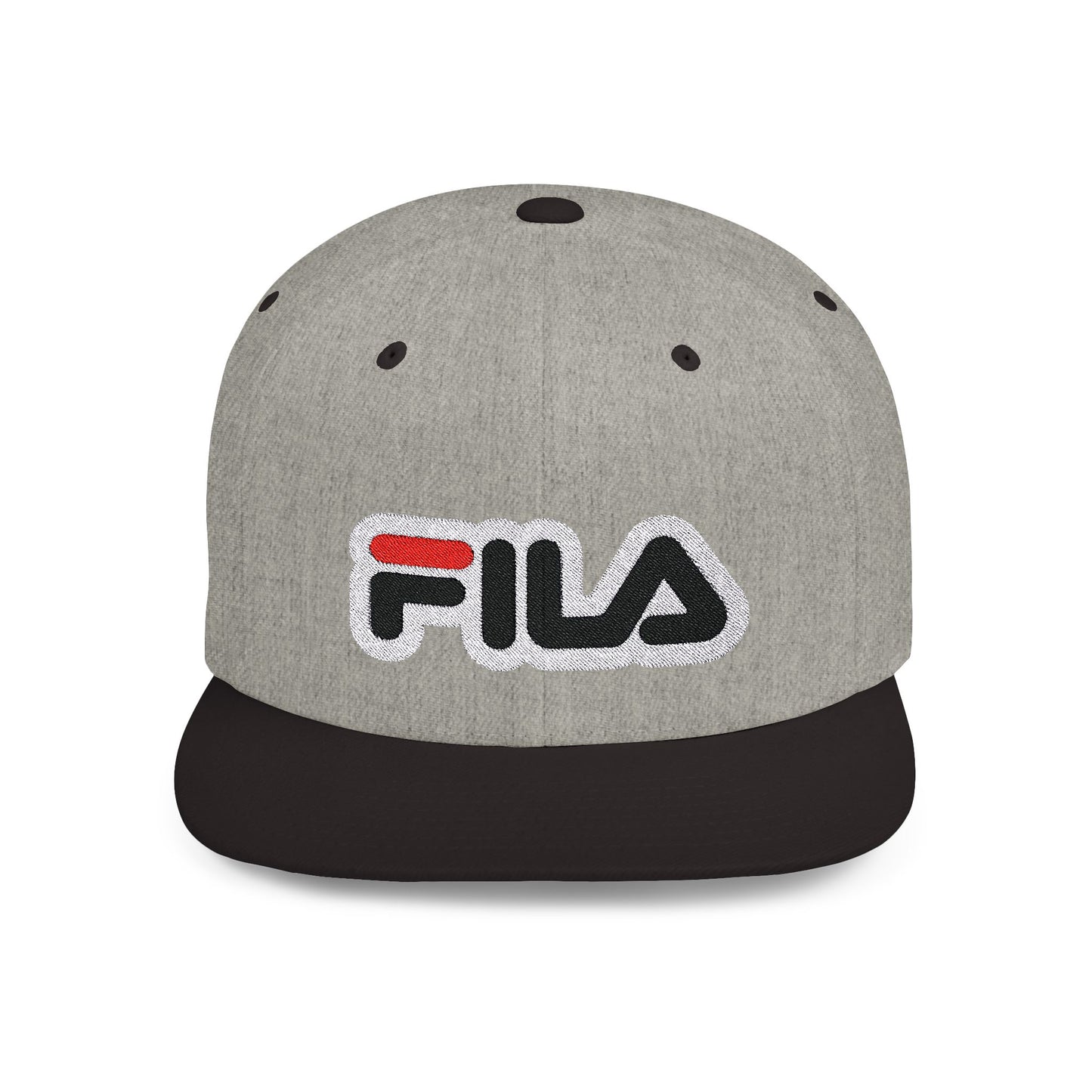 Fila Flat Bill Snapback – Lightweight, Custom Fit, Premium Quality