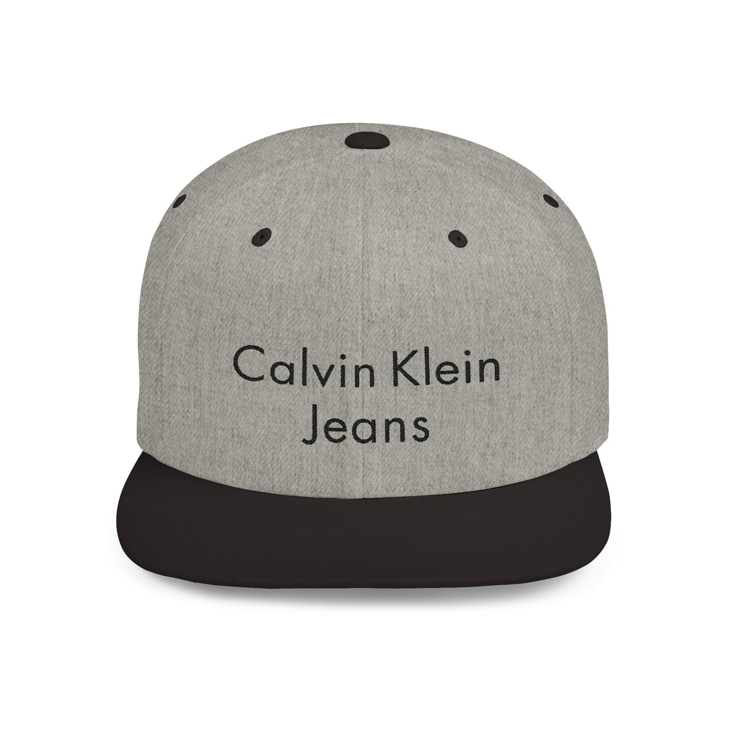 Calvin Klein Jeans Flat Bill Snapback – Lightweight, Custom Fit, Premium Quality