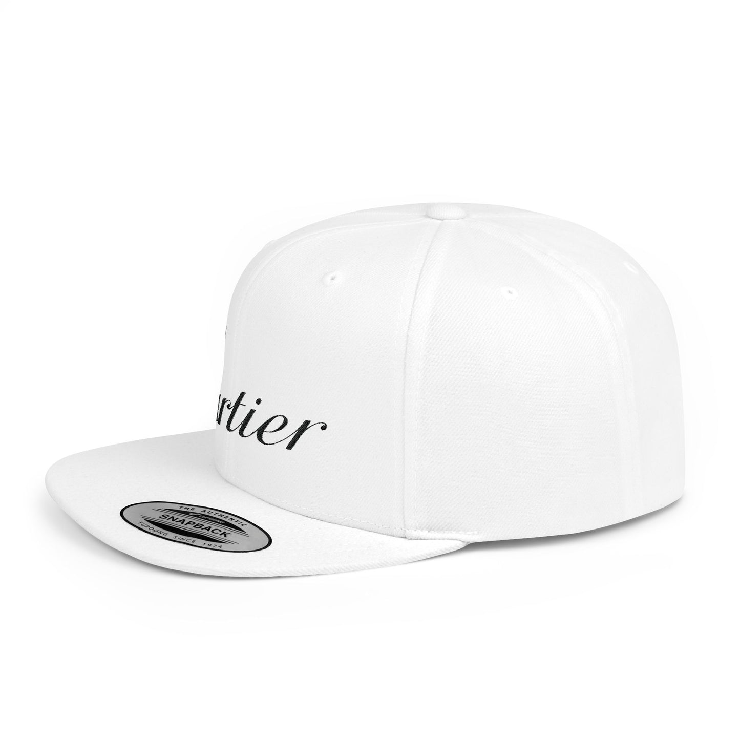 Catier Flat Bill Snapback – Lightweight, Custom Fit, Premium Quality