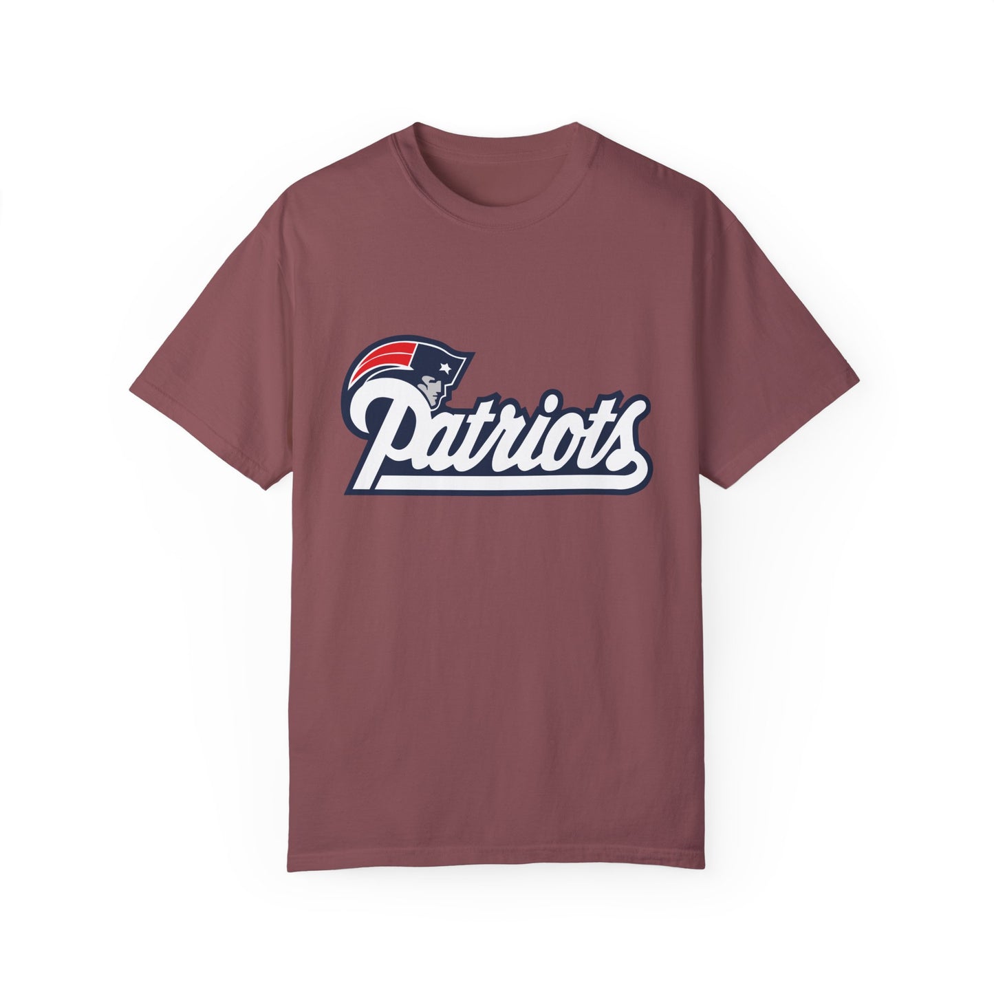 New England Patriots Fan Outfit Garment-Dyed T-Shirt – Premium Cotton Tee for Customization