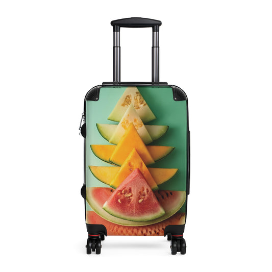 Nature Summer Stack Of Summer Carry-On Suitcase - Stylish Luggage for Travelers