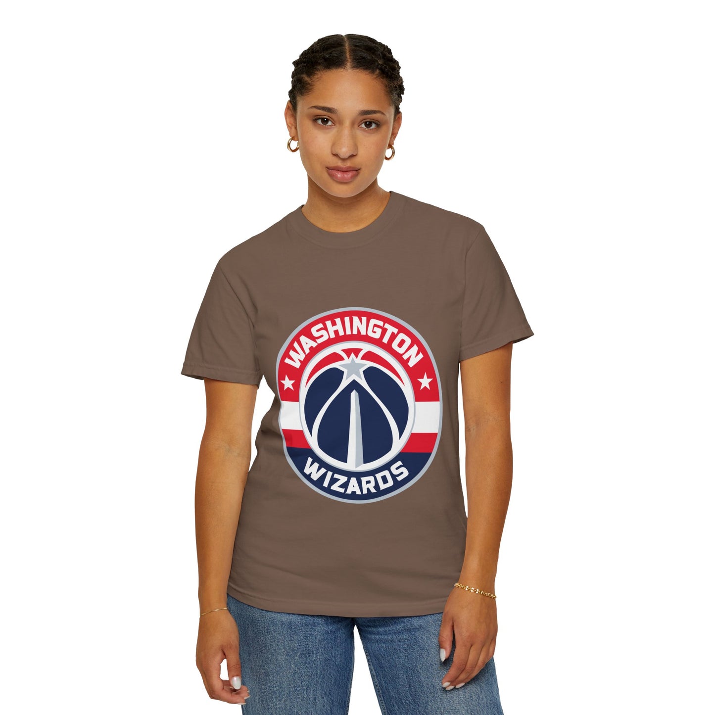Washington Wizards Strong Garment-Dyed T-Shirt – Premium Cotton Tee for Customization