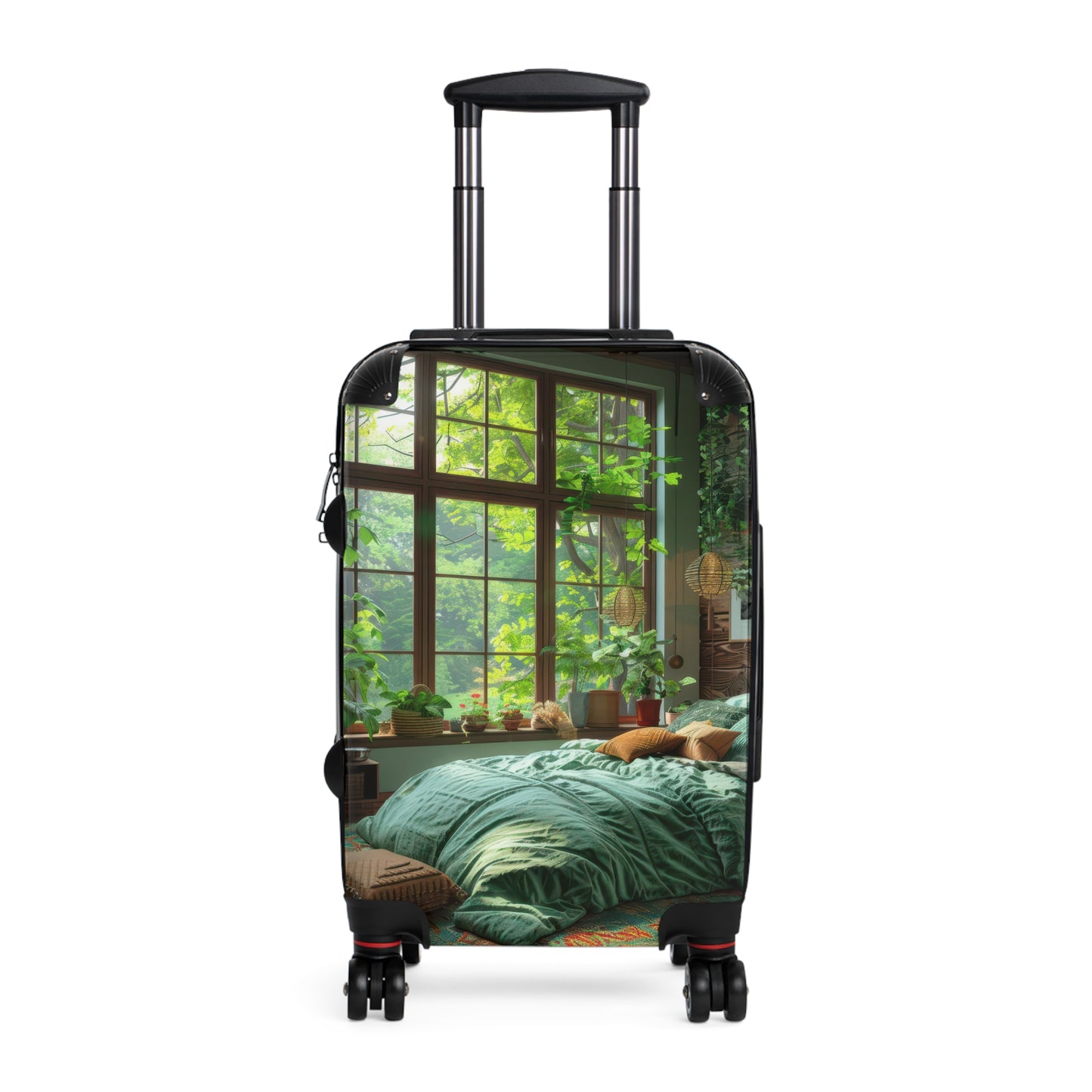 Nature Cozy Bedroom Art Carry-On Suitcase - Stylish Luggage for Travelers