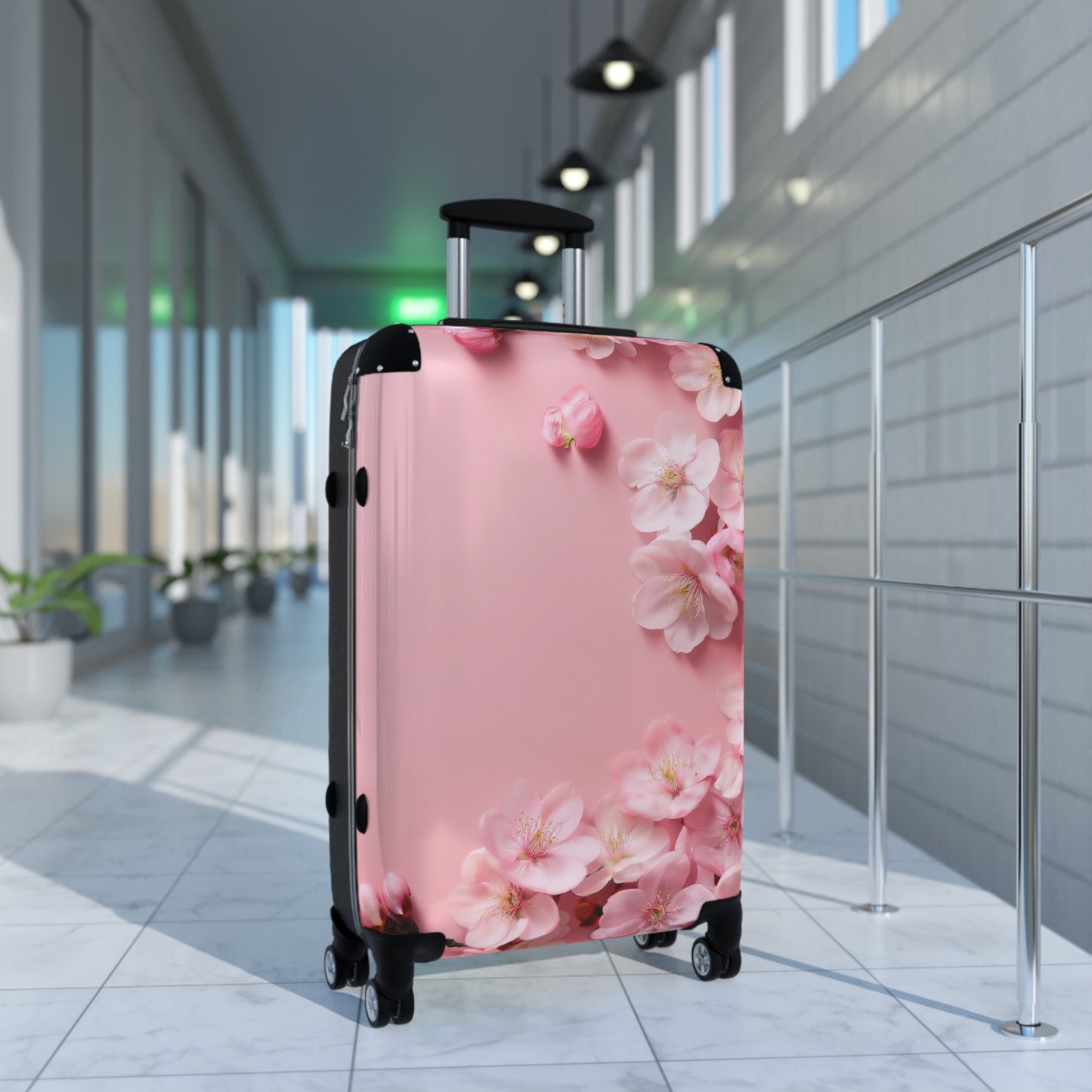 Nature Flowers Floral Cherry Blossom Art Carry-On Suitcase - Stylish Luggage for Travelers