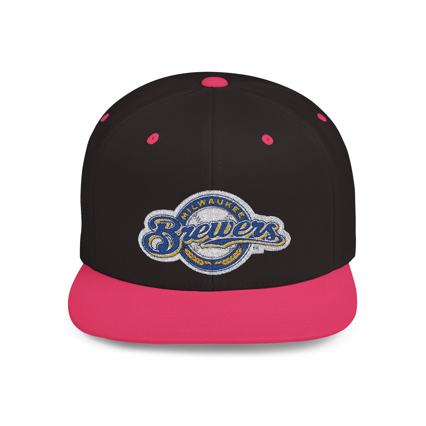 Milwaukee Brewers Brewers Baseball Flat Bill Snapback – Lightweight, Custom Fit, Premium Quality