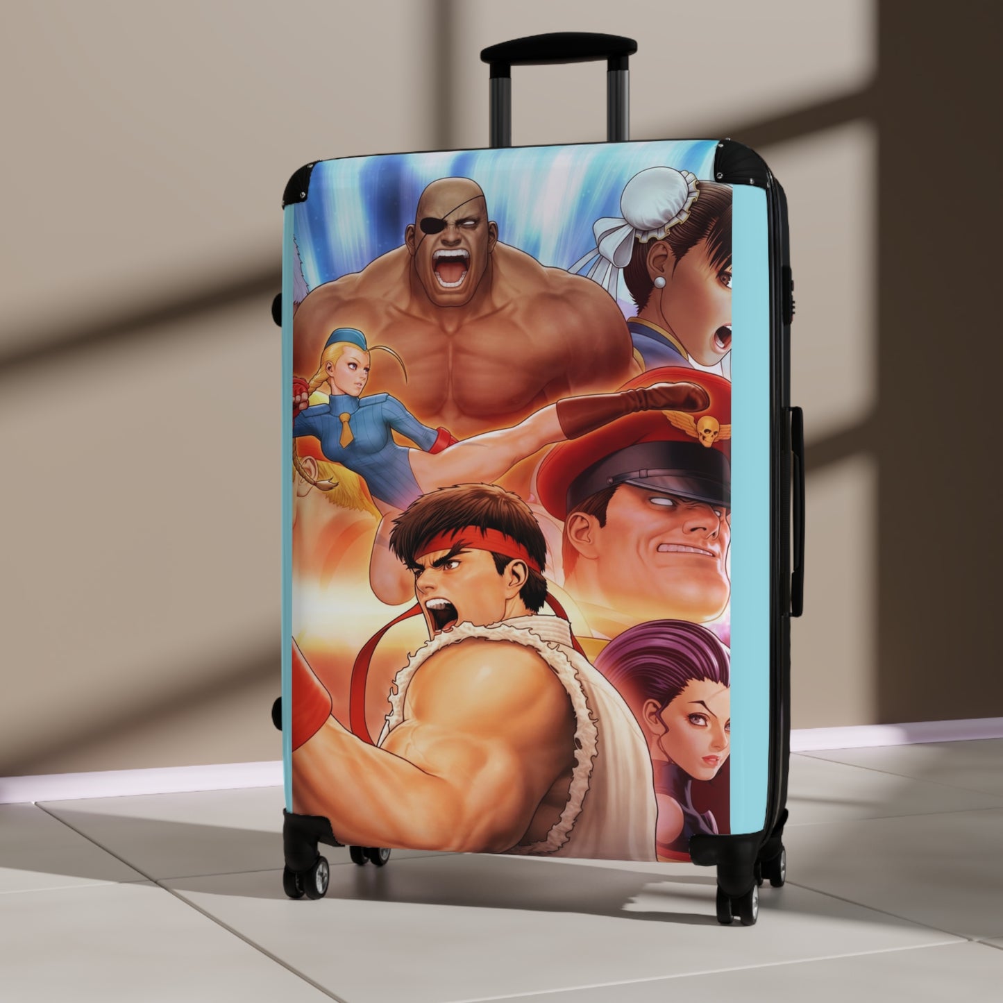 Video Games Street Fighter Carry-On Suitcase - Stylish Luggage for Travelers