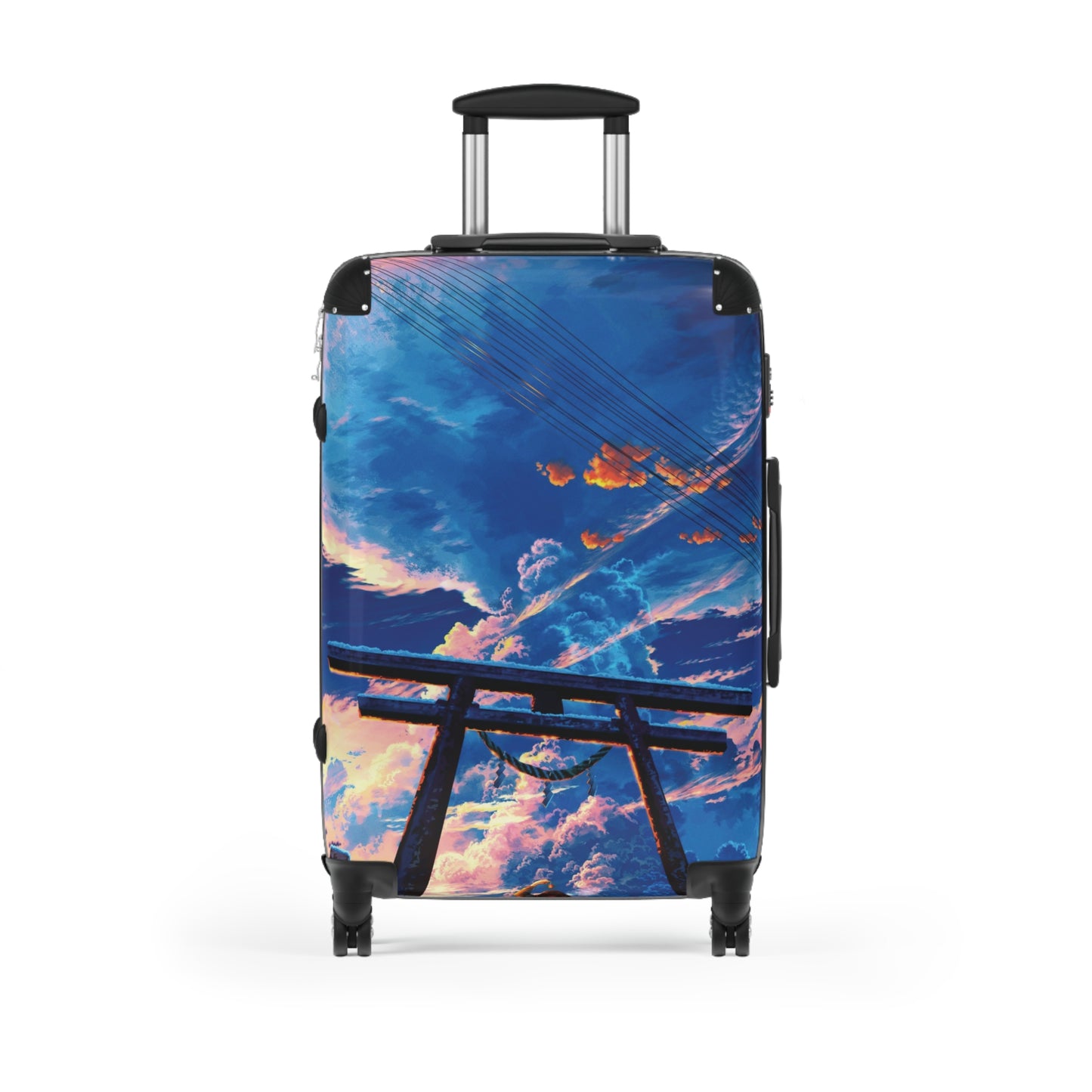 Art Torii Gate Japanese Carry-On Suitcase - Stylish Luggage for Travelers