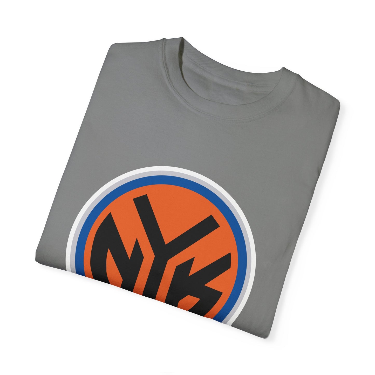 New York Knicks Basketball Fanatics Garment-Dyed T-Shirt – Premium Cotton Tee for Customization