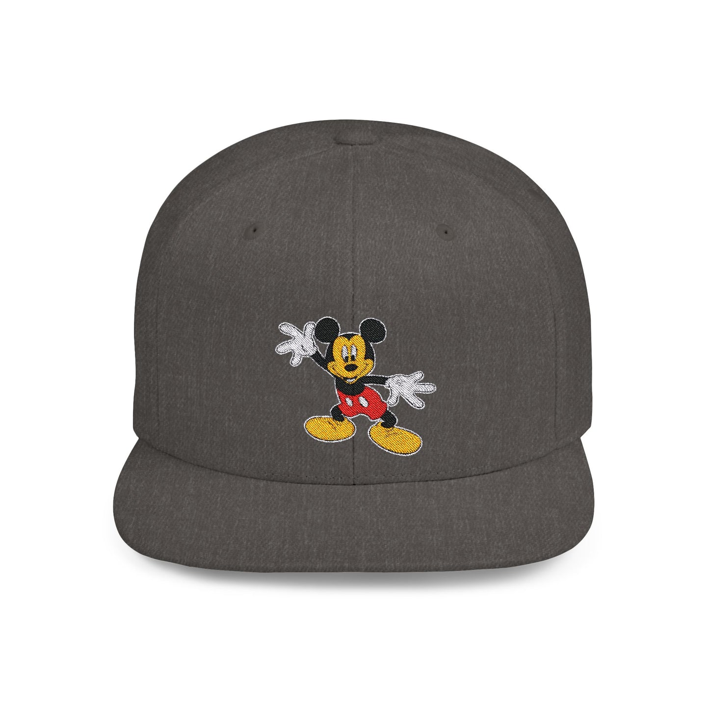 Mickey Mouse Fun Disney Flat Bill Snapback – Lightweight, Custom Fit, Premium Quality