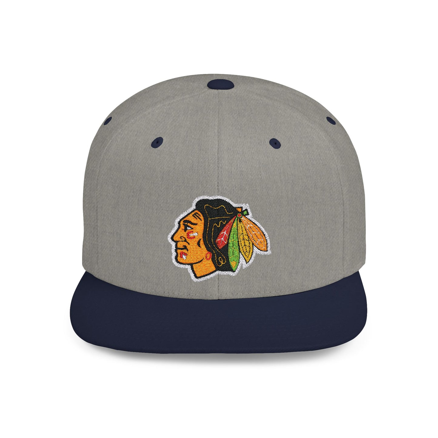 Chicago Blackhawks Flat Bill Snapback – Lightweight, Custom Fit, Premium Quality