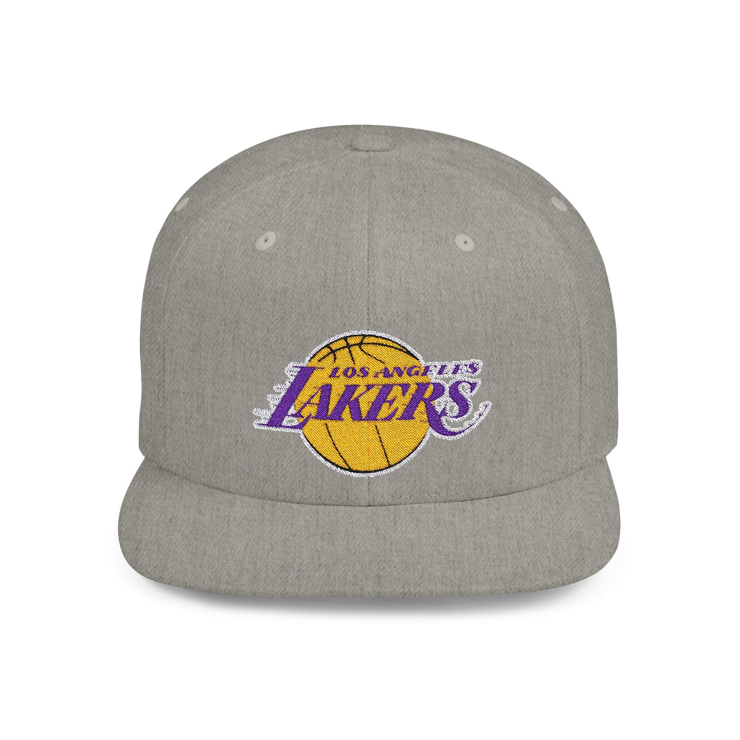 Los Angeles Lakers Flat Bill Snapback – Lightweight, Custom Fit, Premium Quality