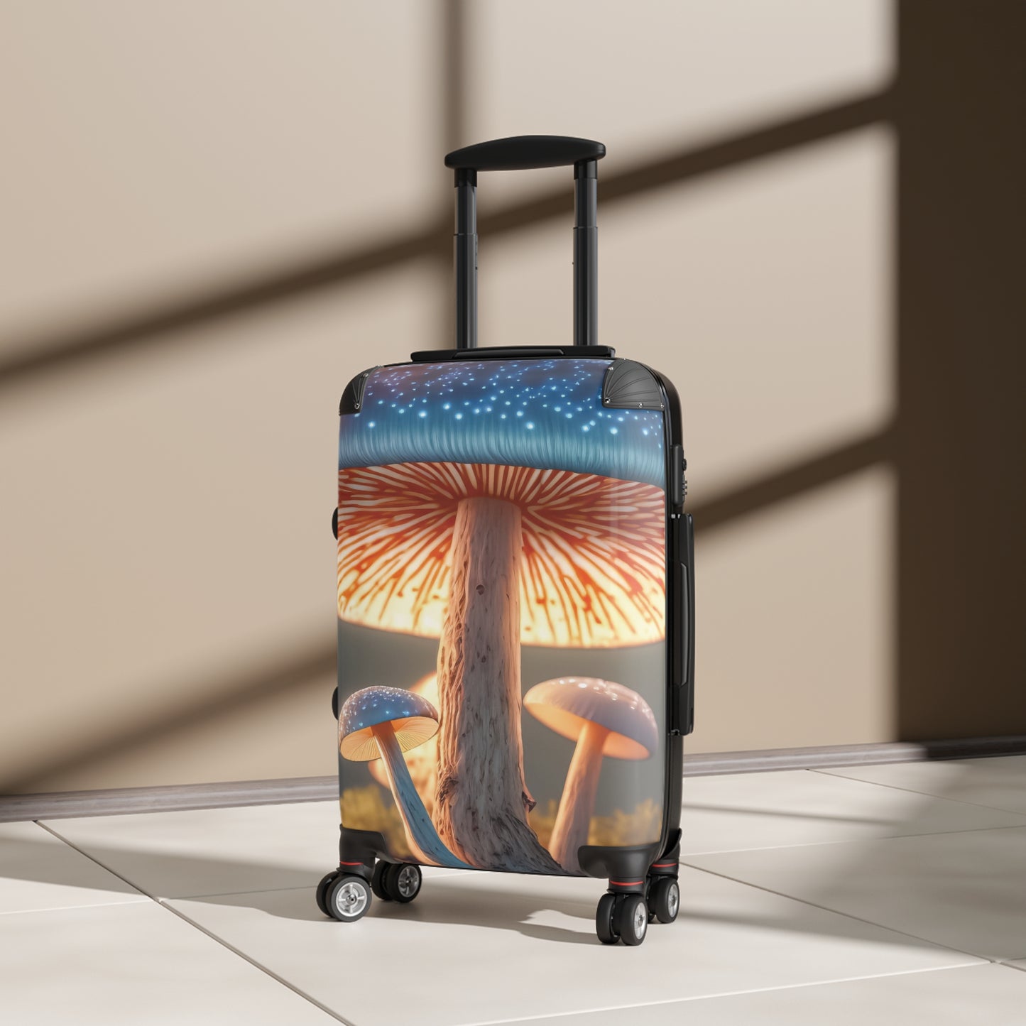 Art Mushroom Forest Carry-On Suitcase - Stylish Luggage for Travelers