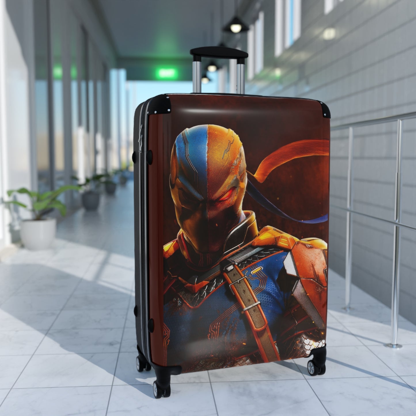 Video Games Deadstroke Carry-On Suitcase - Stylish Luggage for Travelers
