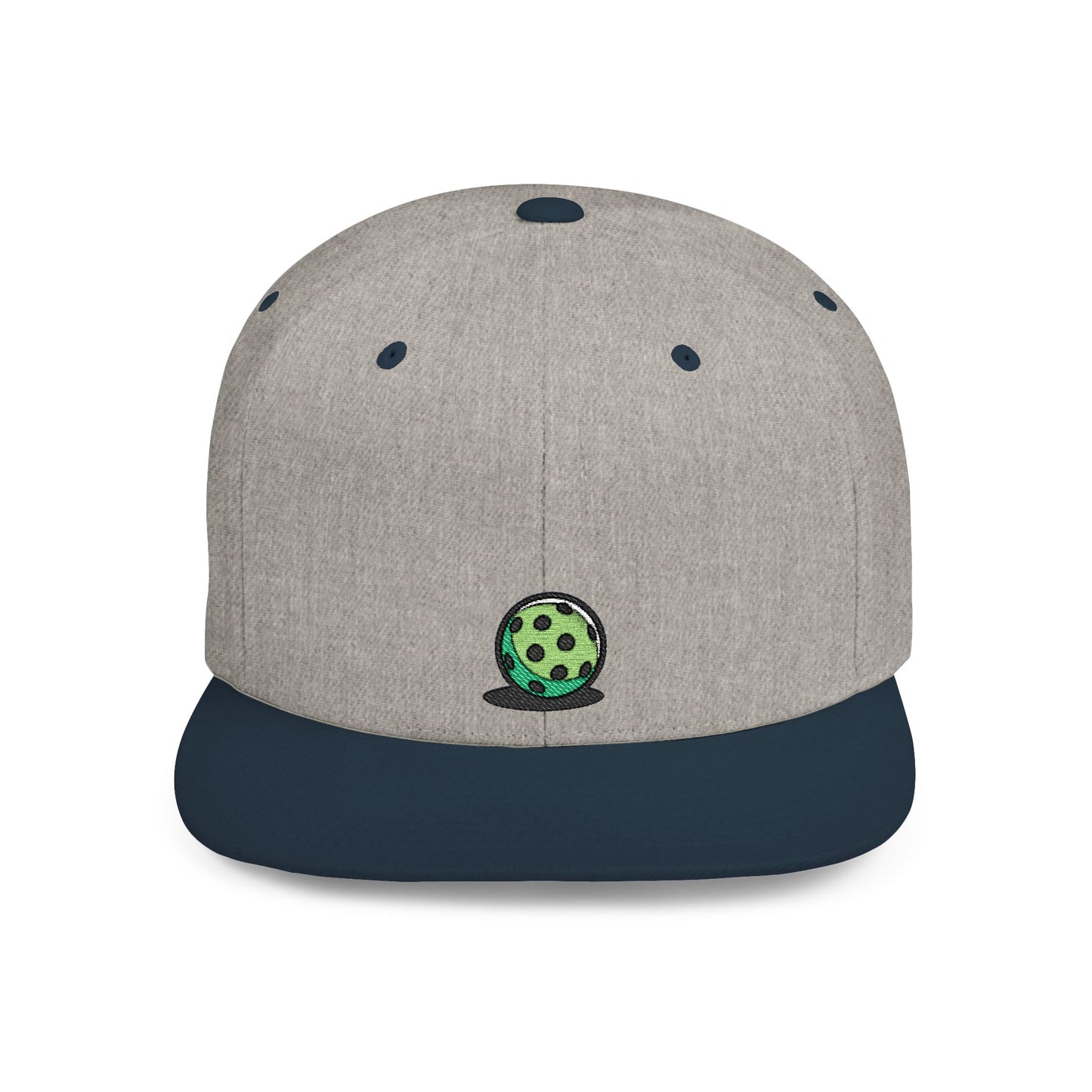 Icons Embroidered Ball Flat Bill Snapback – Lightweight, Custom Fit, Premium Quality