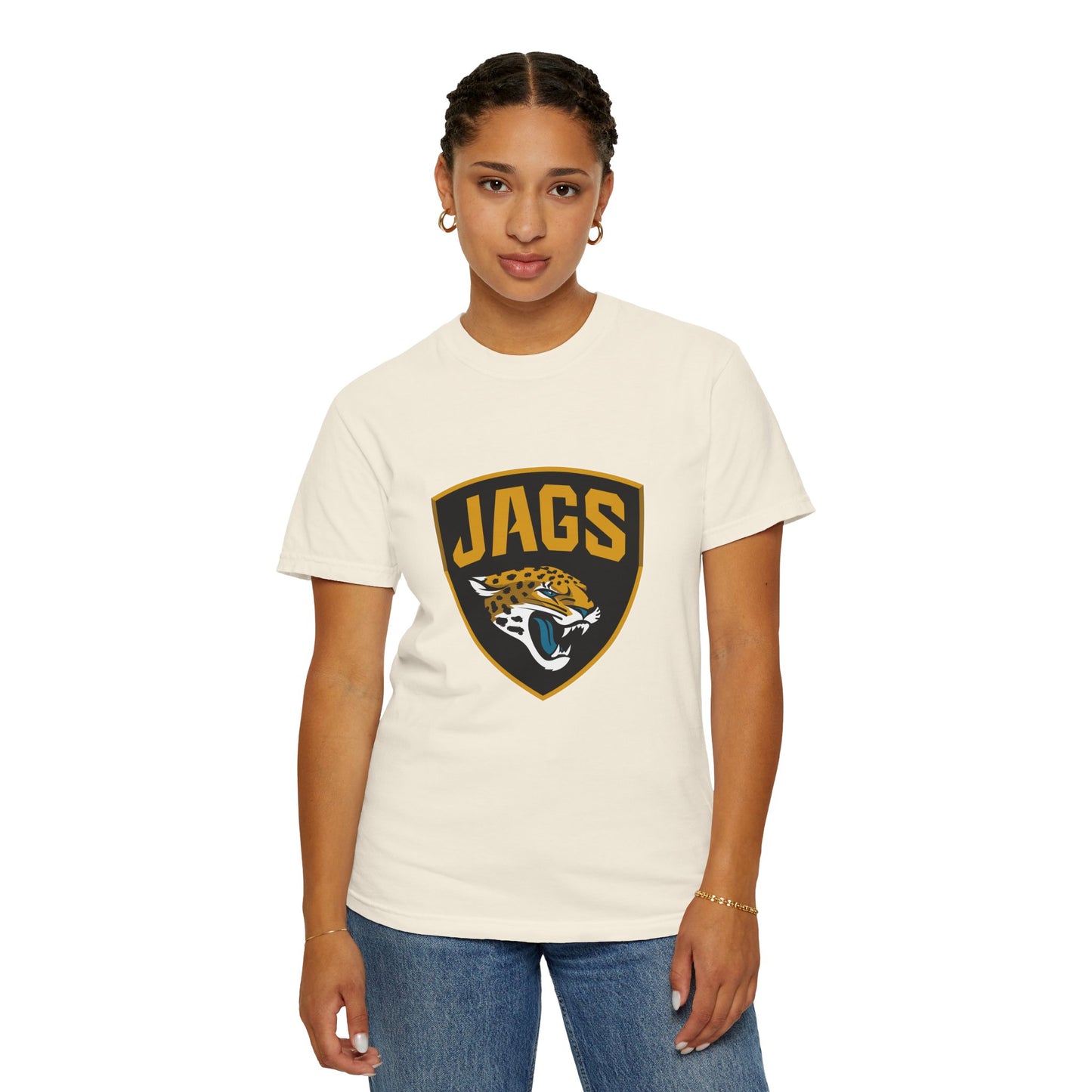 Jacksonville Jaguars Collectibles Garment-Dyed T-Shirt – Premium Cotton Tee for Customization