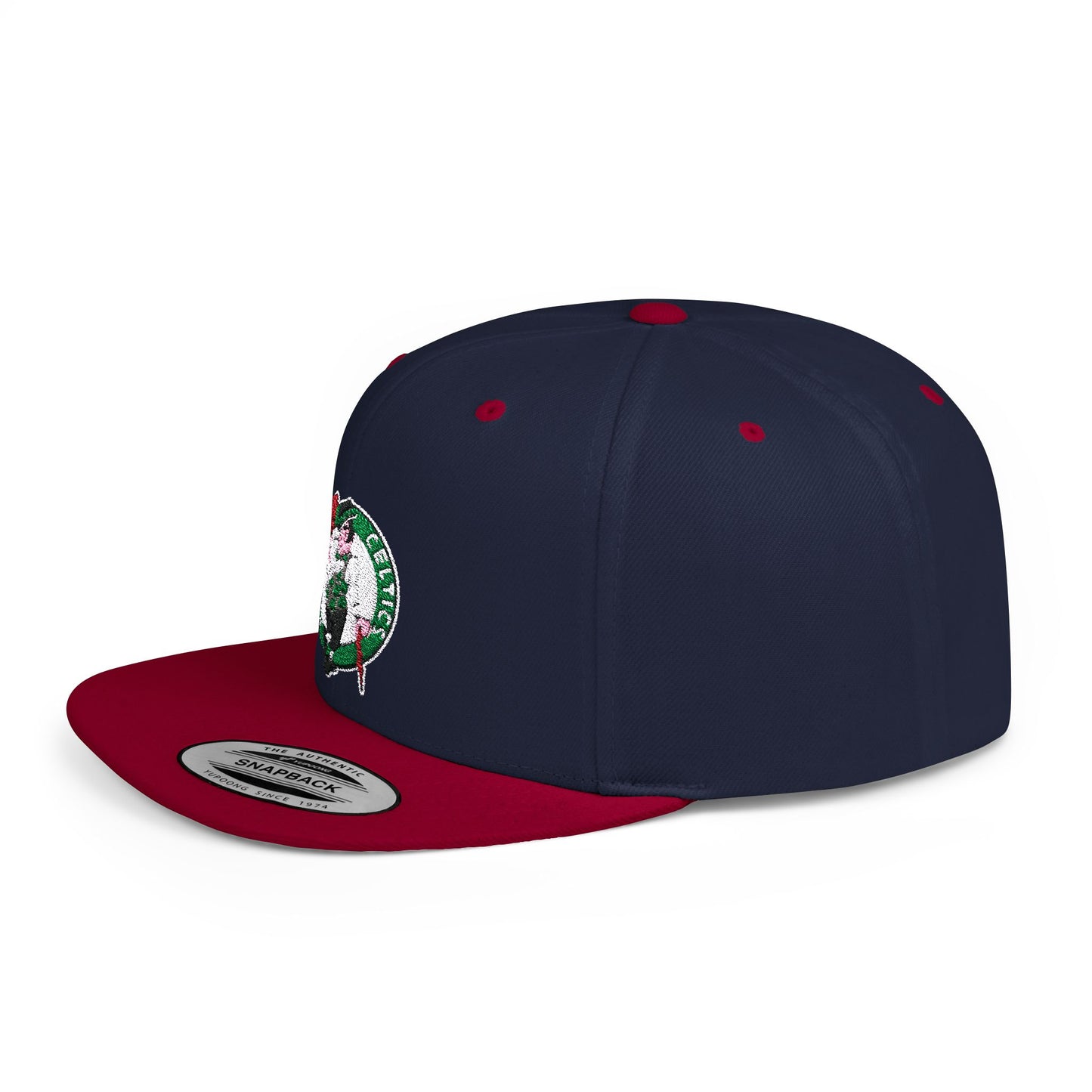 Boston Celtics Flat Bill Snapback – Lightweight, Custom Fit, Premium Quality