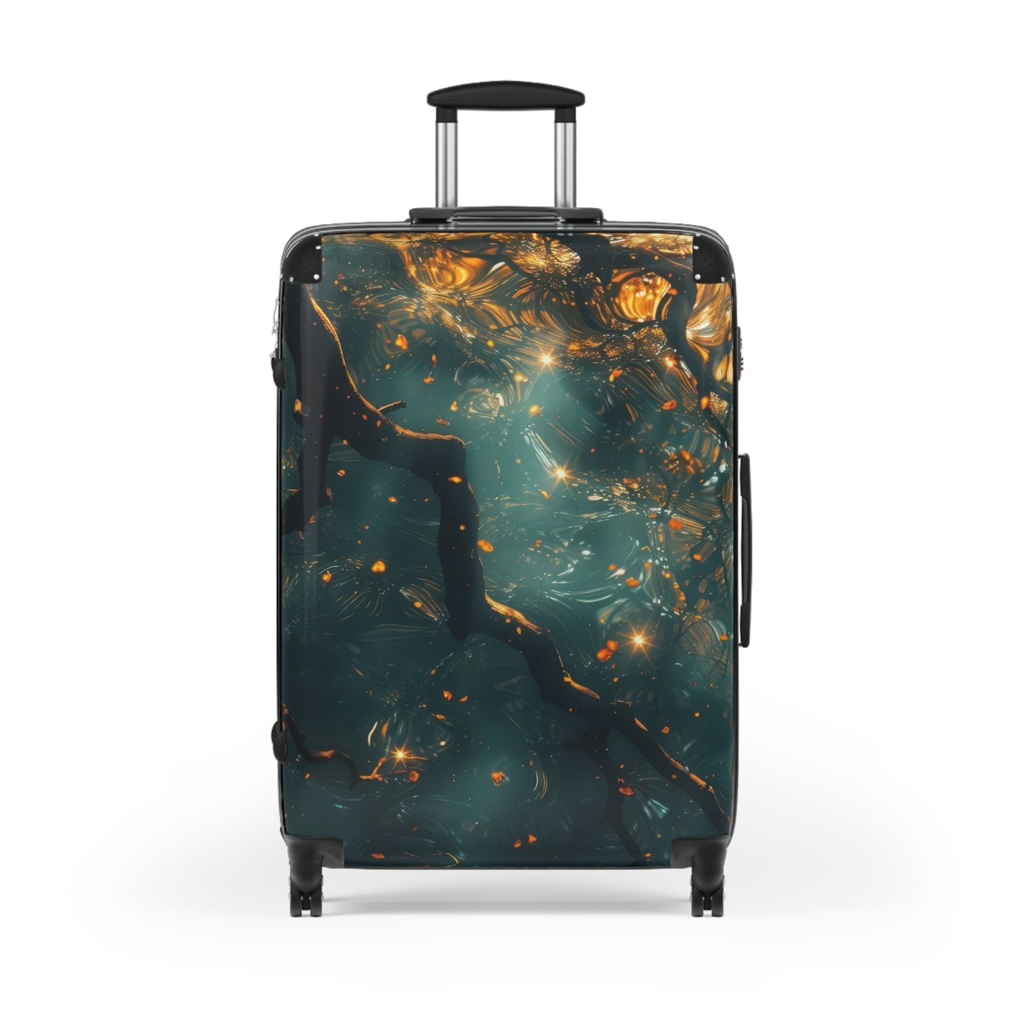 Nature Serene Intertwining Art Carry-On Suitcase - Stylish Luggage for Travelers