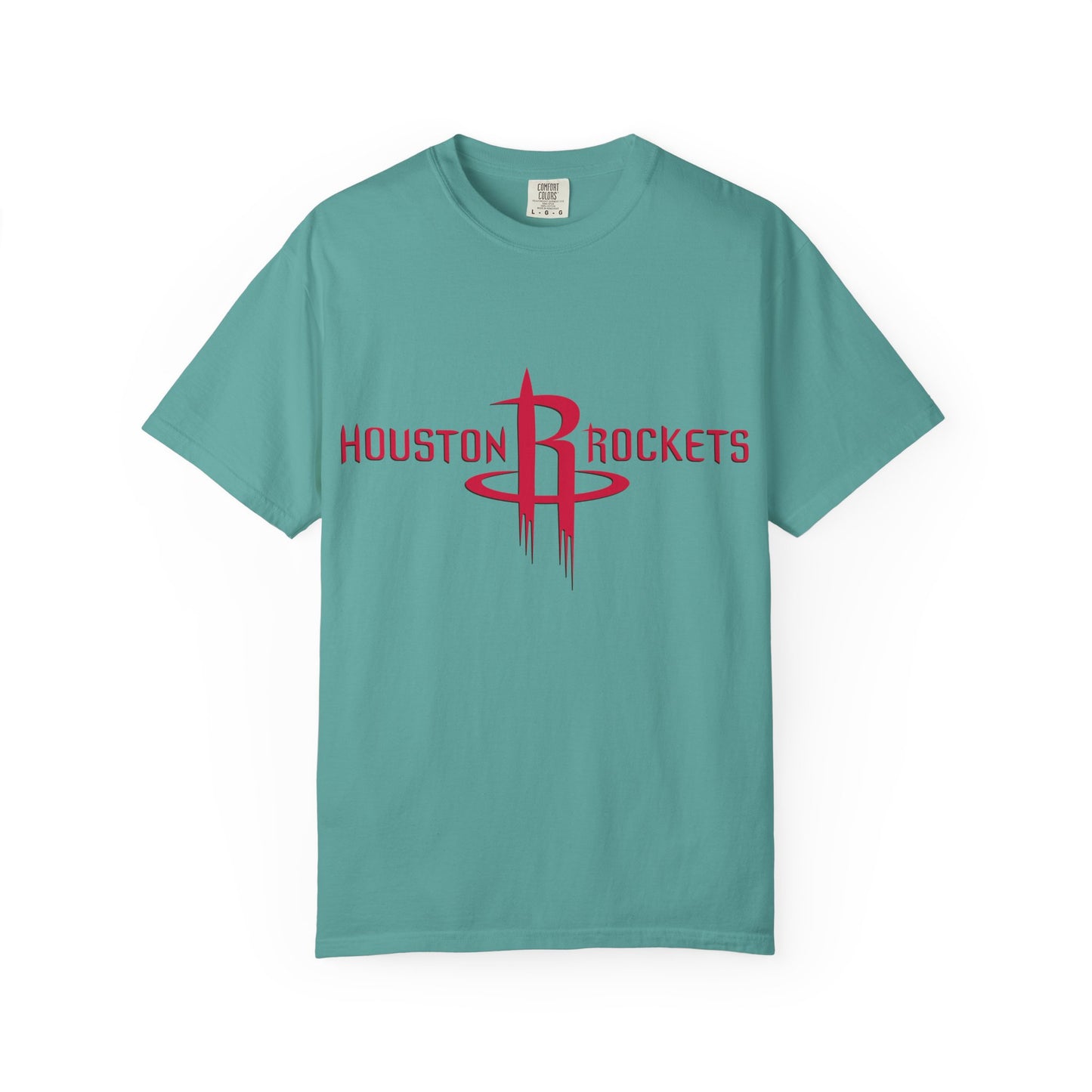 Houston Rockets Garment-Dyed T-Shirt – Premium Cotton Tee for Customization