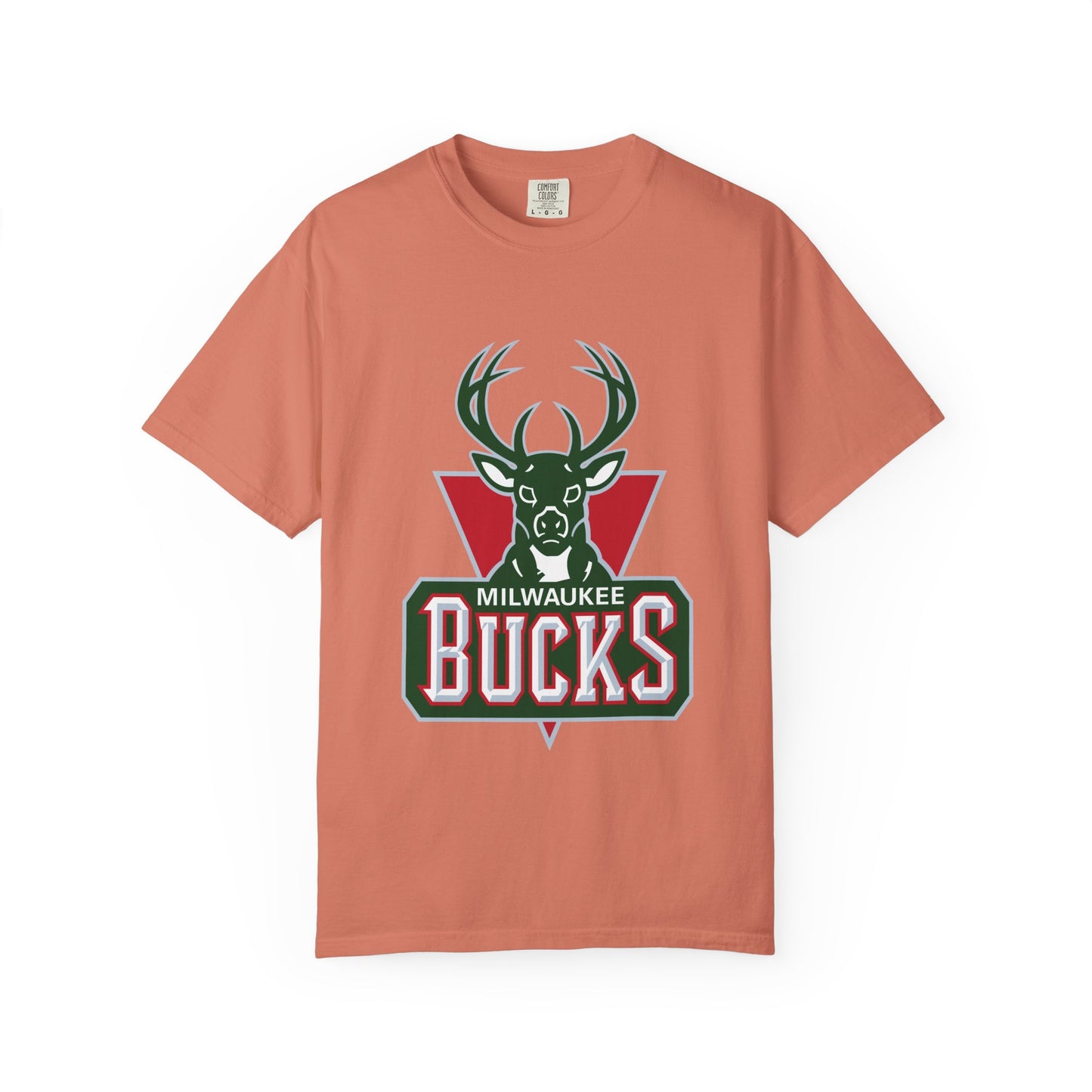 Milwaukee Bucks Strong Garment-Dyed T-Shirt – Premium Cotton Tee for Customization