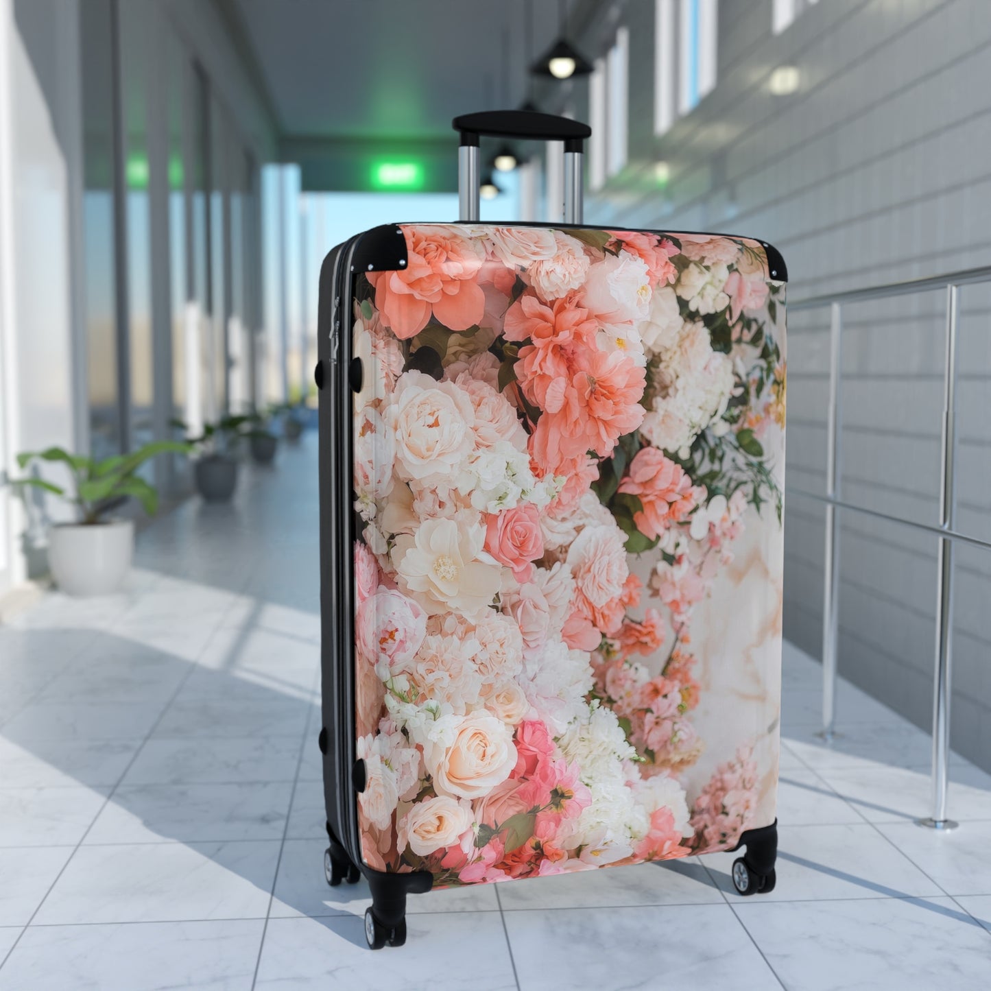 Nature Flowers Floral Beautiful Art Carry-On Suitcase - Stylish Luggage for Travelers