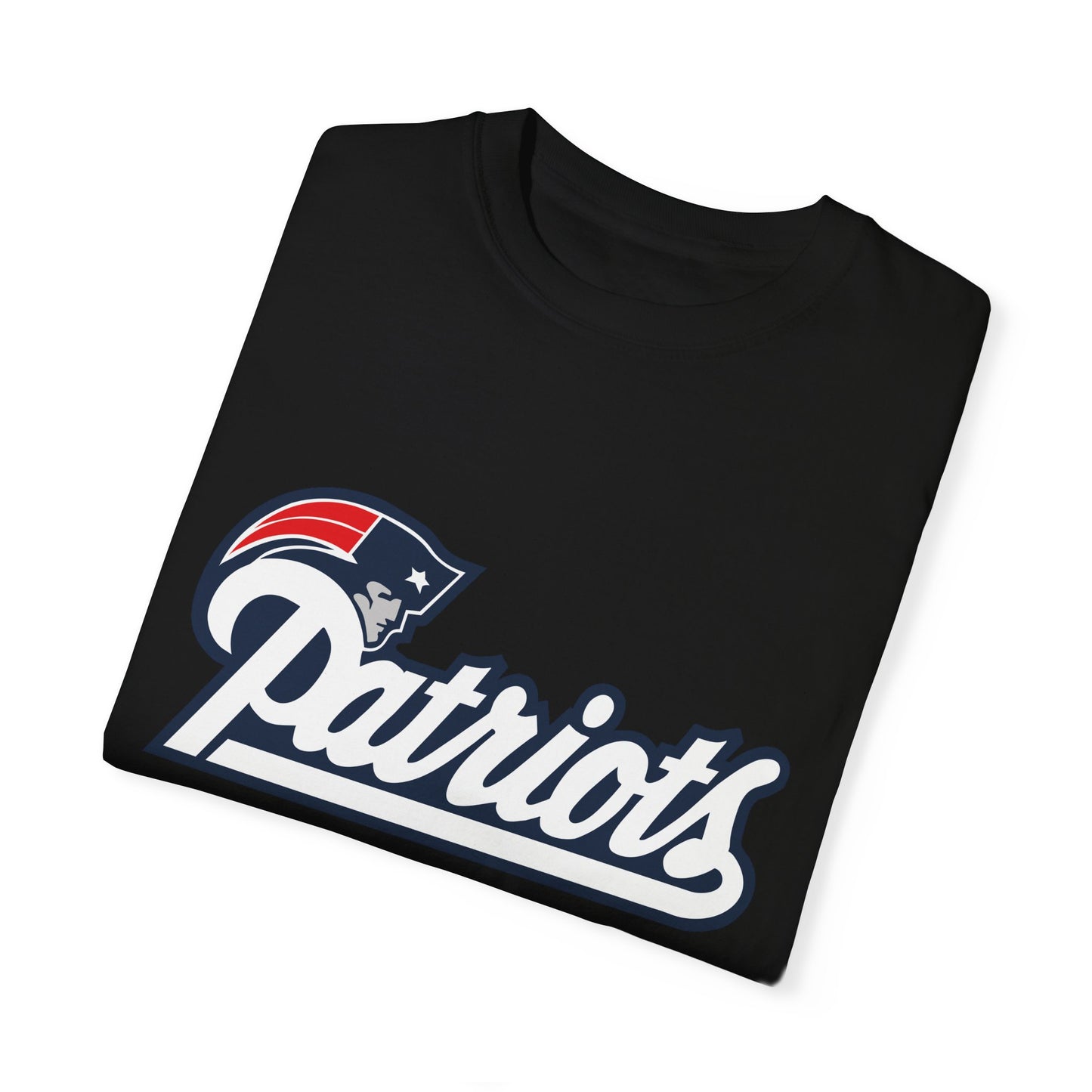 New England Patriots Fan Outfit Garment-Dyed T-Shirt – Premium Cotton Tee for Customization