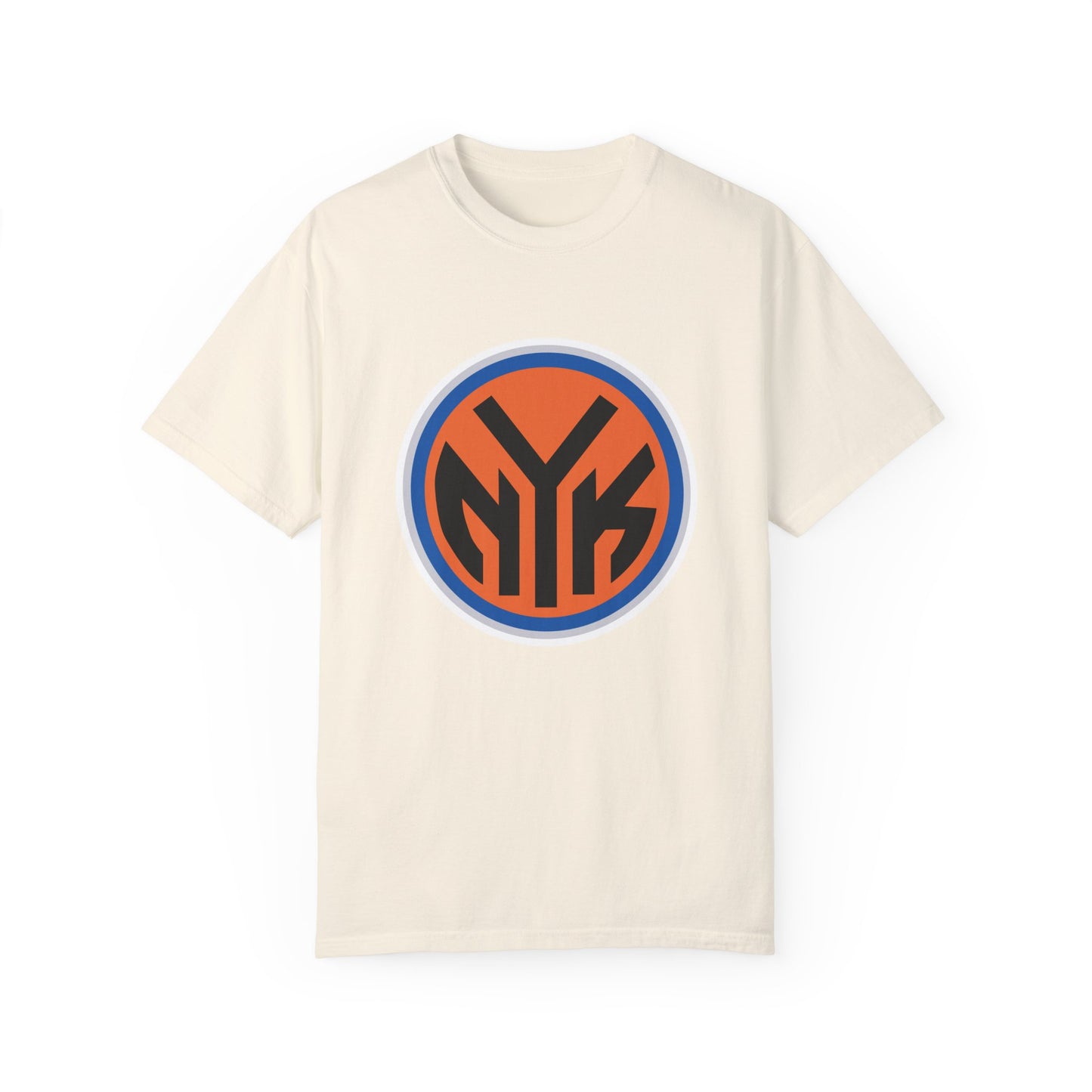New York Knicks Basketball Fanatics Garment-Dyed T-Shirt – Premium Cotton Tee for Customization