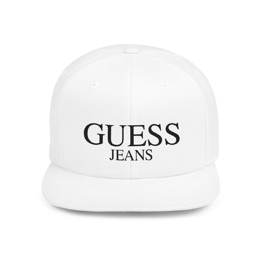 Guess Jeans Company Flat Bill Snapback – Lightweight, Custom Fit, Premium Quality