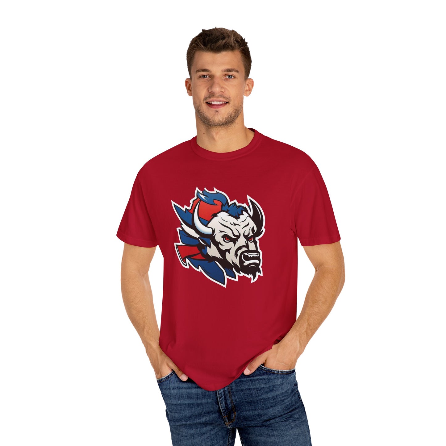 Buffalo Bills Football Family Garment-Dyed T-Shirt – Premium Cotton Tee for Customization