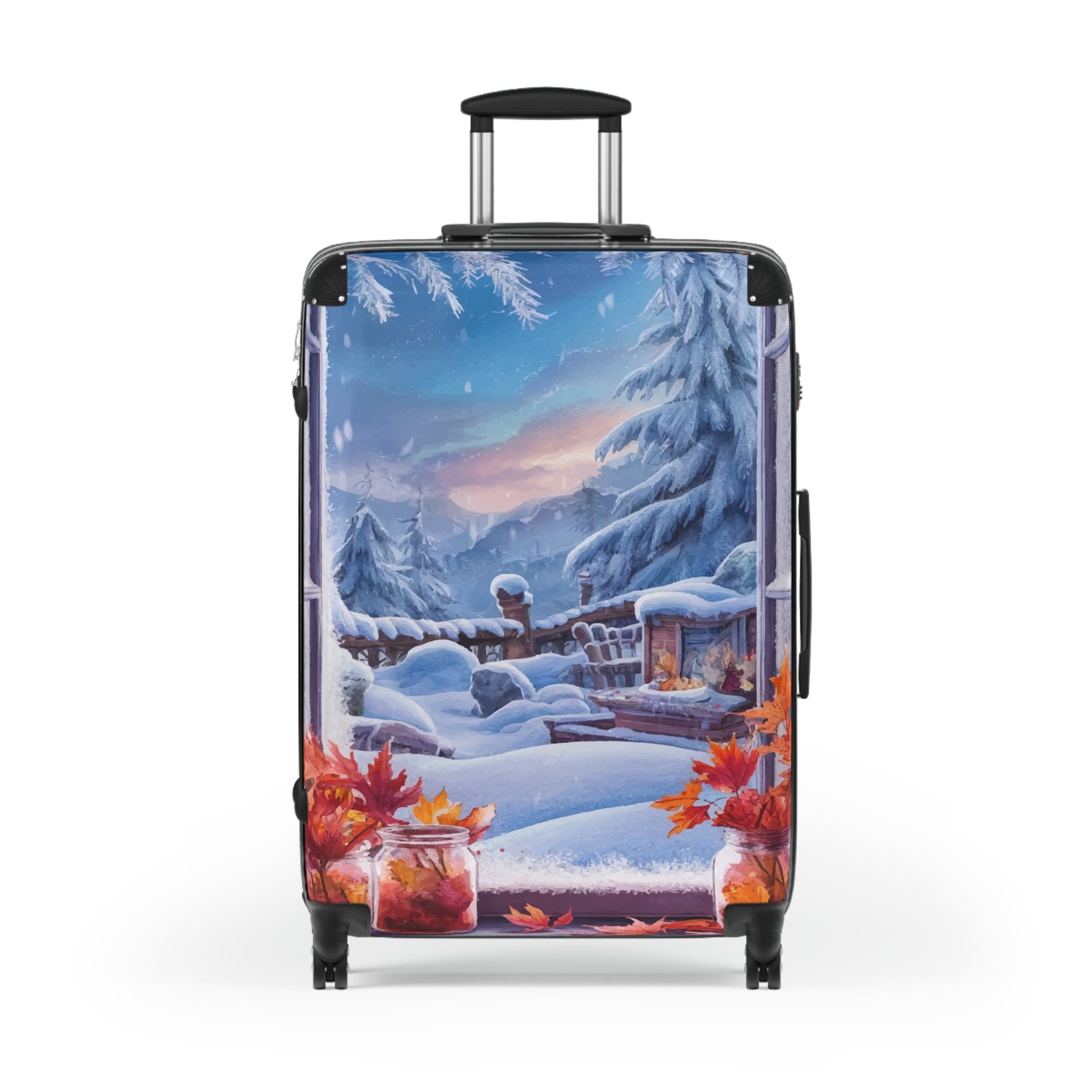 Nature Flowers Floral Lot Art Carry-On Suitcase - Stylish Luggage for Travelers