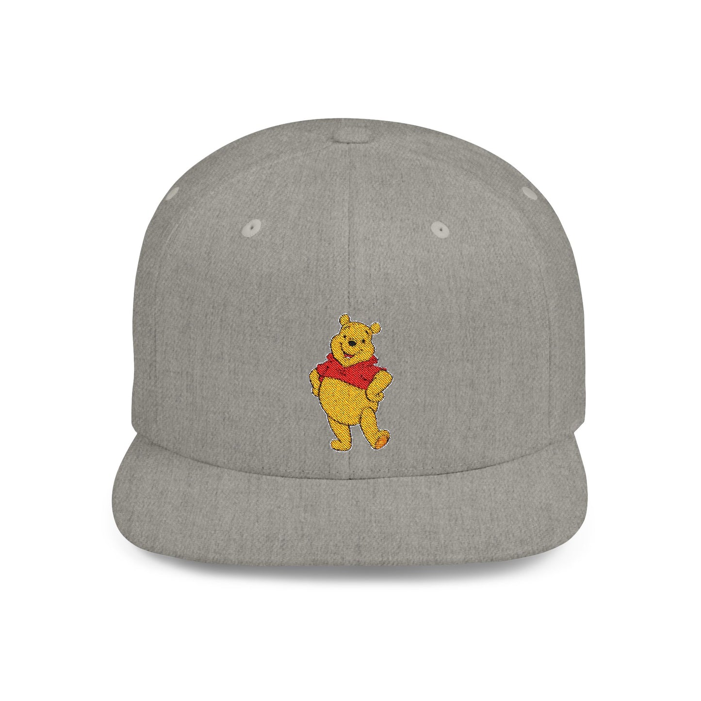 Winnie The Pooh Classic Flat Bill Snapback – Lightweight, Custom Fit, Premium Quality