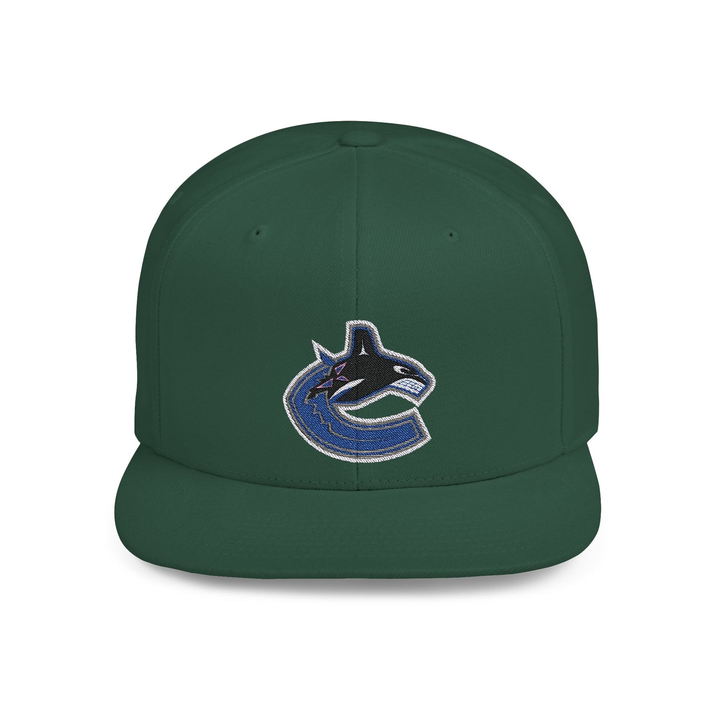 Vancouver Canucks Flat Bill Snapback – Lightweight, Custom Fit, Premium Quality