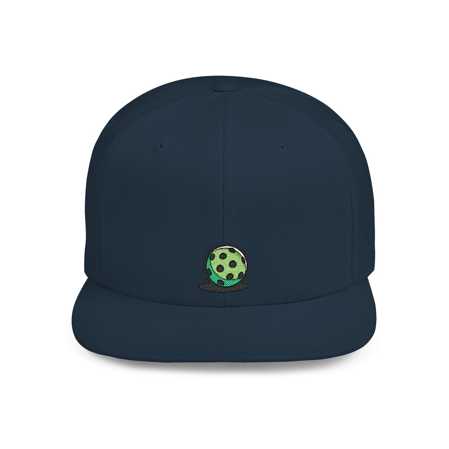 Icons Embroidered Ball Flat Bill Snapback – Lightweight, Custom Fit, Premium Quality