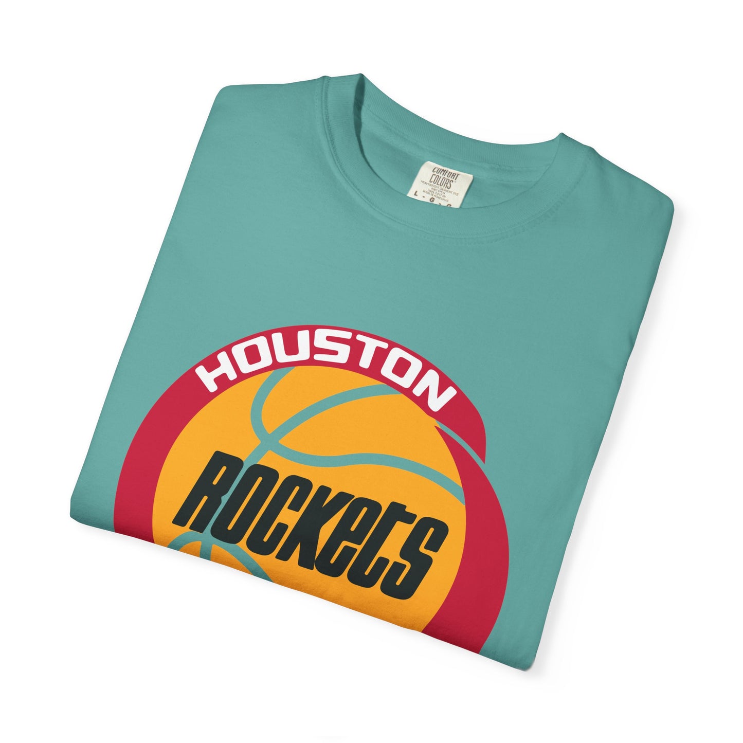 Houston Rockets Fan Garment-Dyed T-Shirt – Premium Cotton Tee for Customization